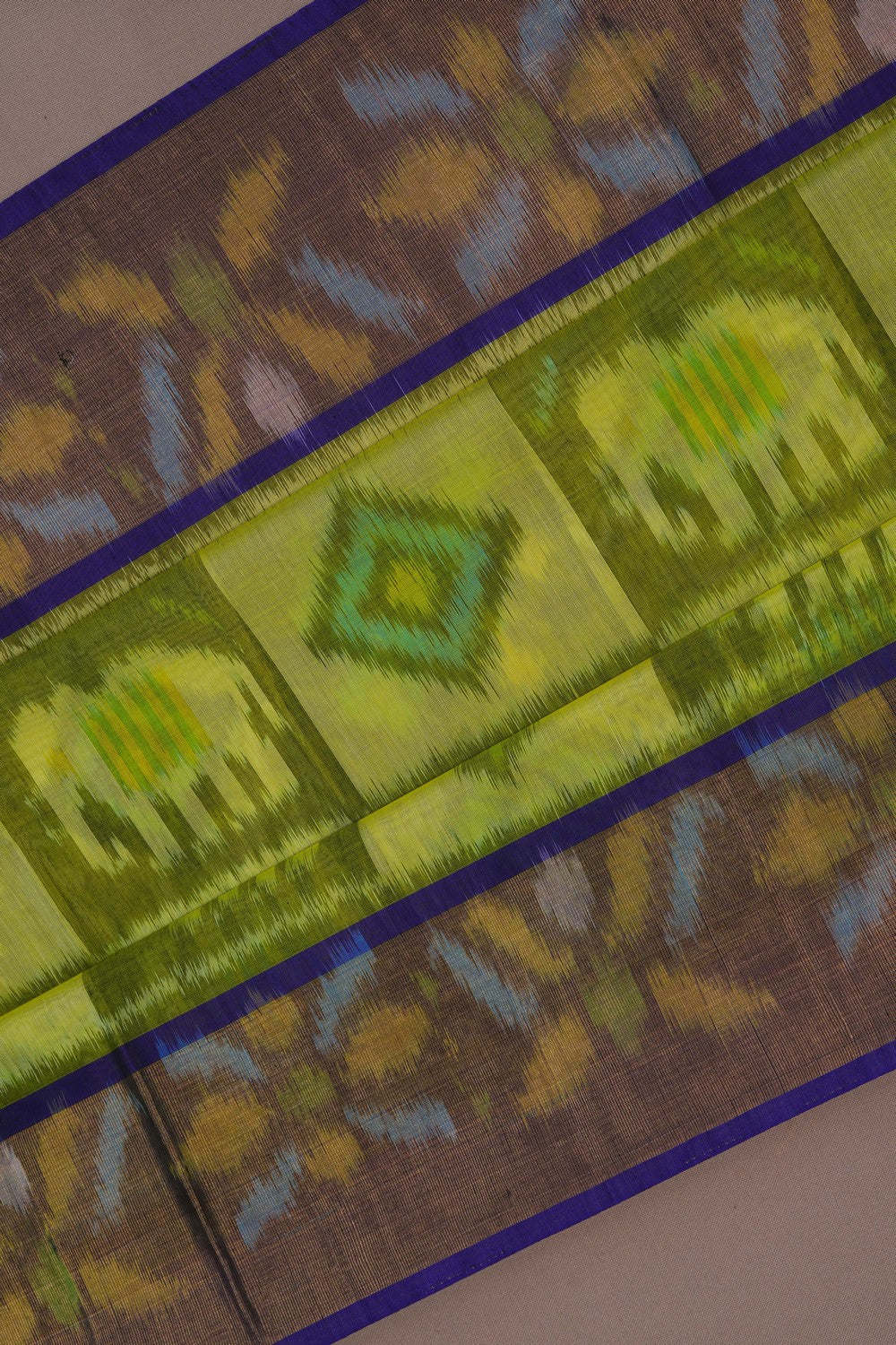 Image of South Cotton-Silk Ikat Saree