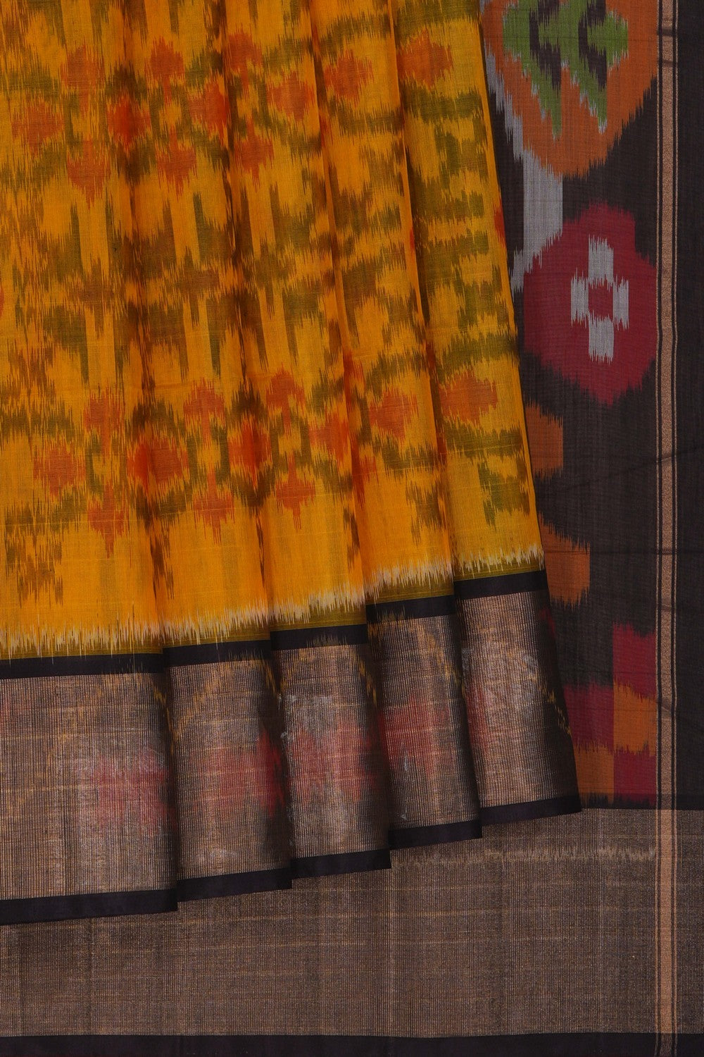 Image of South Cotton-Silk Ikat Saree