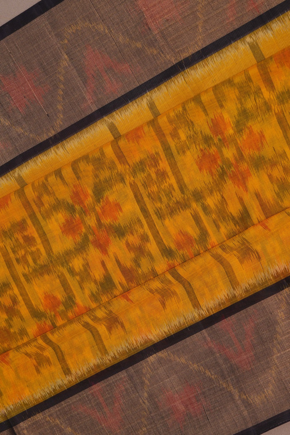 Image of South Cotton-Silk Ikat Saree
