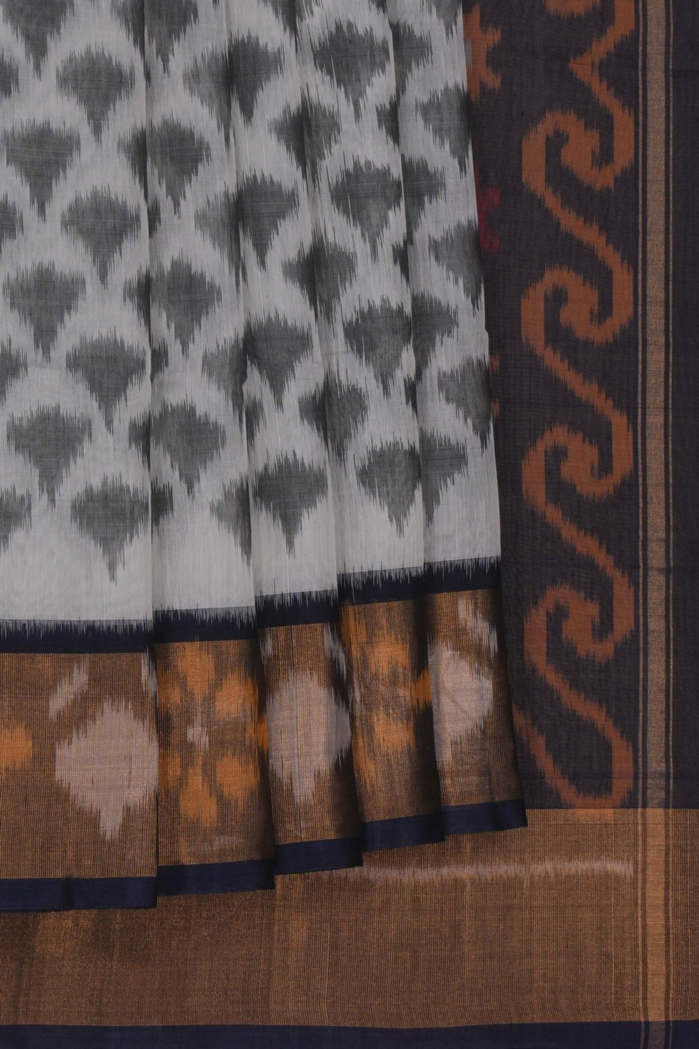 Image of South Cotton-Silk Ikat Saree