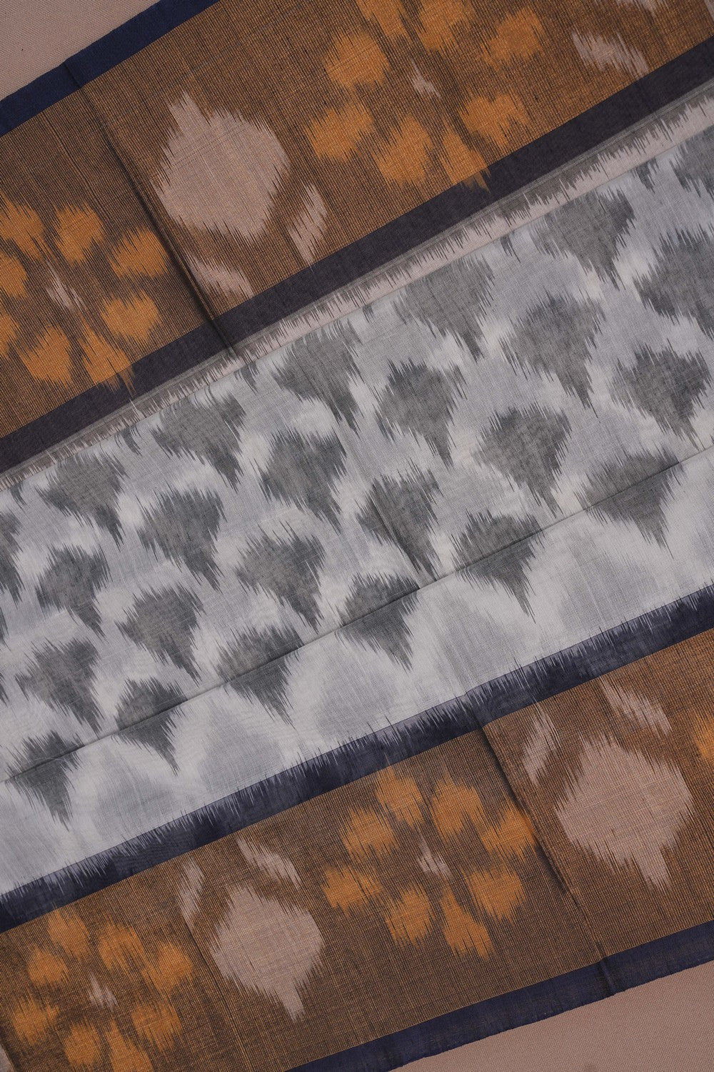 Image of South Cotton-Silk Ikat Saree