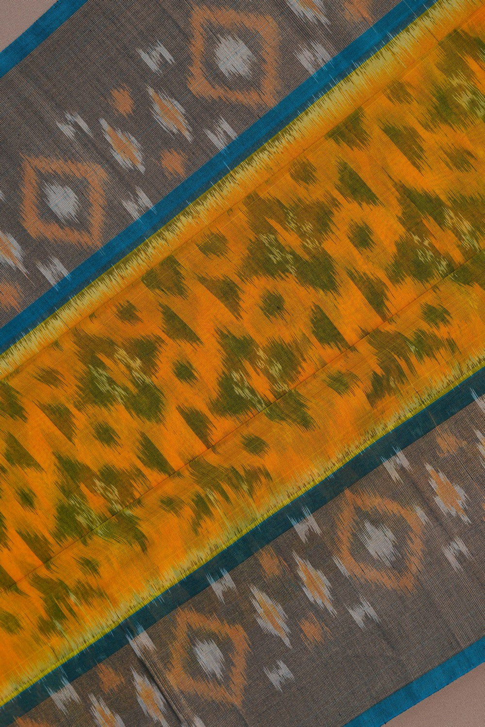 Image of South Cotton-Silk Ikat Saree