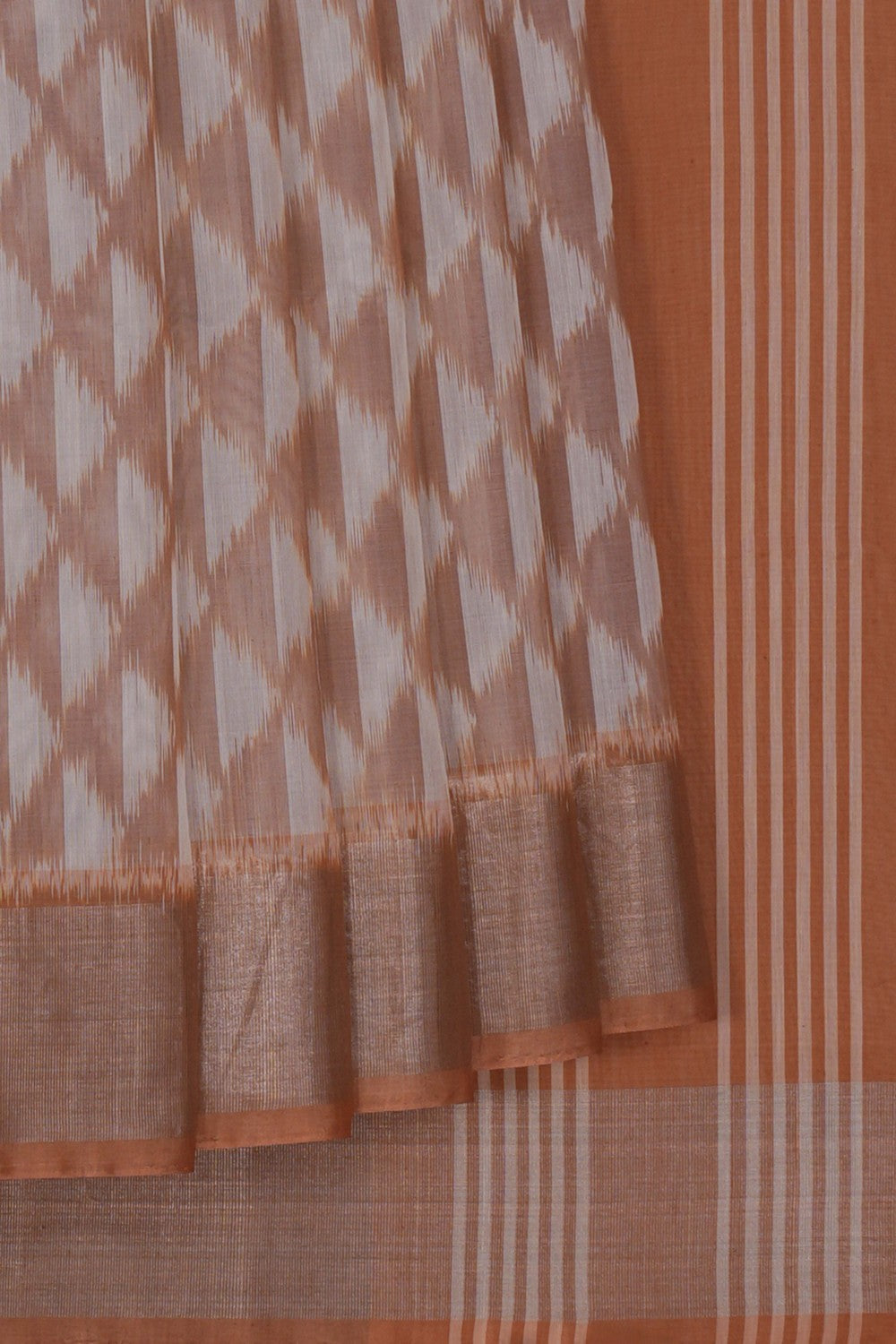 Image of South Cotton-Silk Ikat Saree