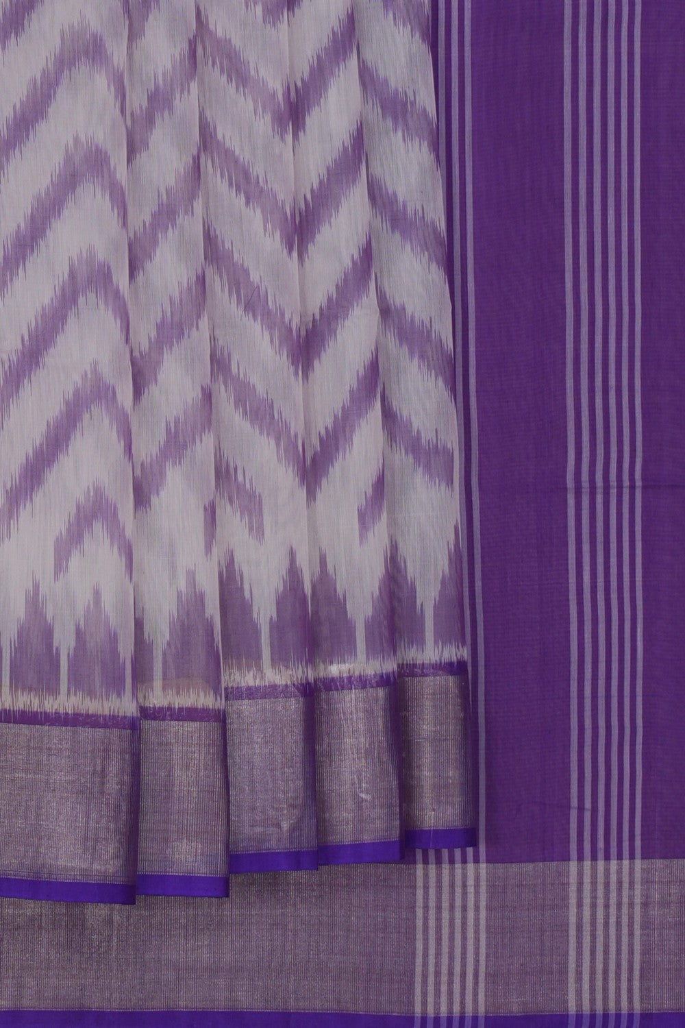 Image of South Cotton-Silk Ikat Saree