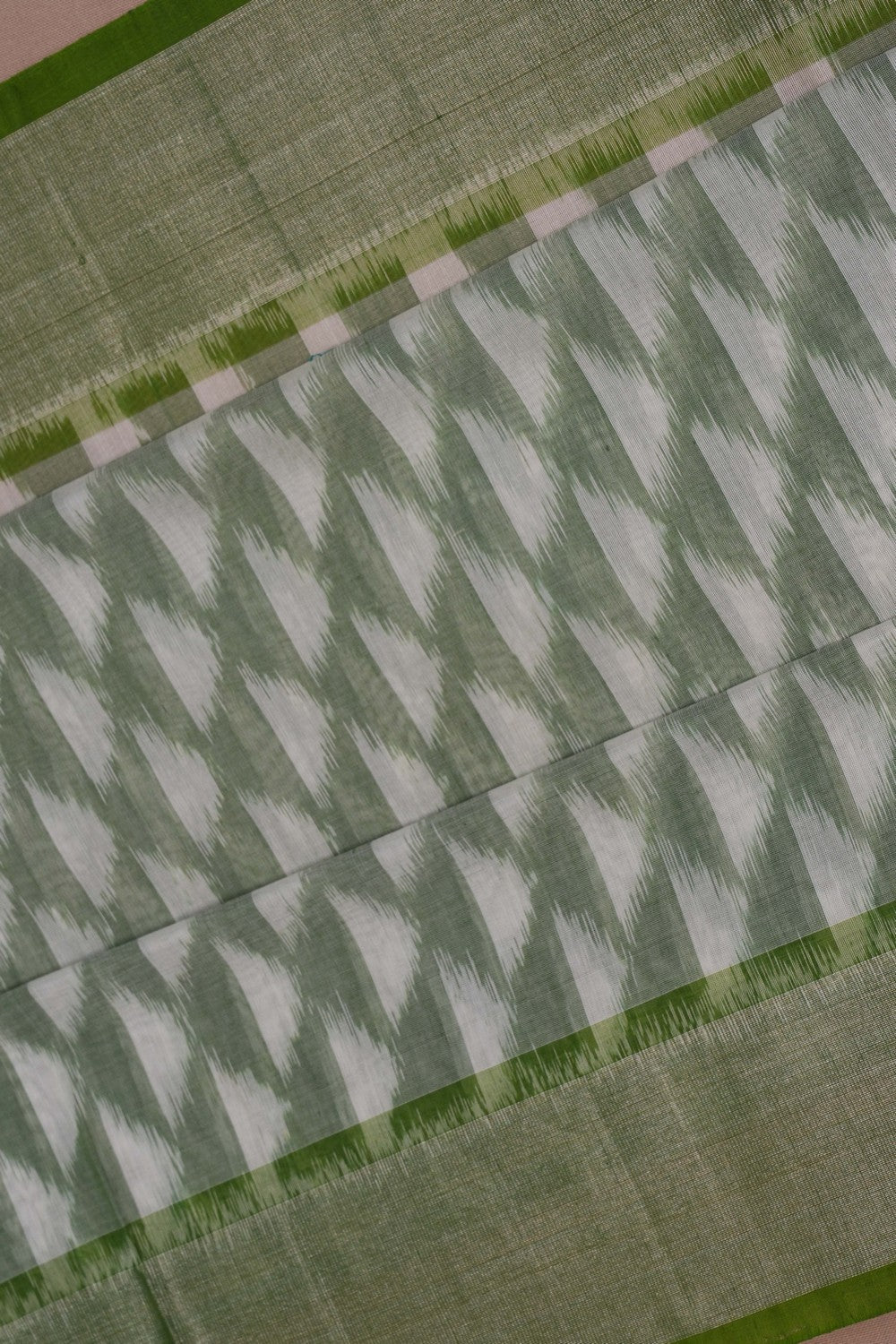 Image of South Cotton-Silk Ikat Saree
