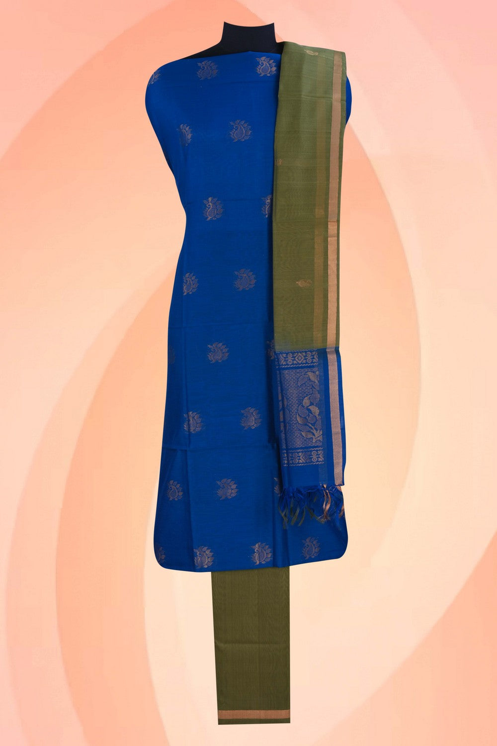 Image of Unstitched Suit Set Fabric (3 Pcs Set)