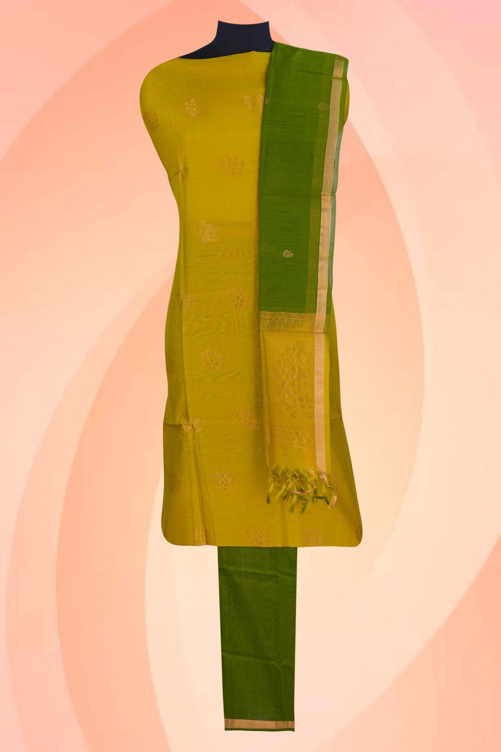 Image of Unstitched Suit Set Fabric (3 Pcs Set)