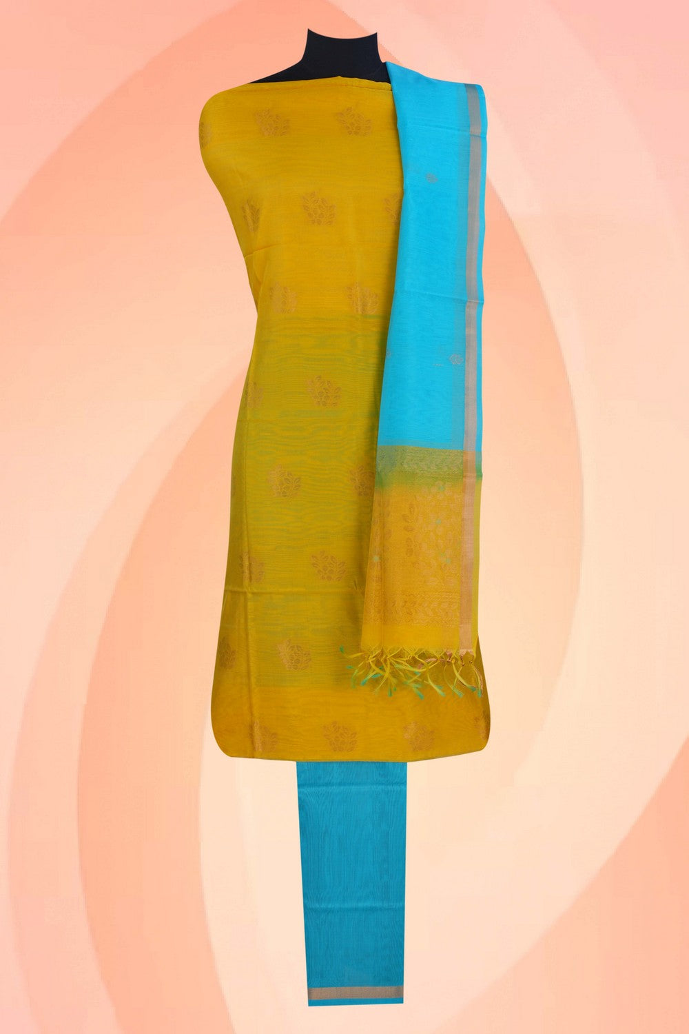 Image of Unstitched Suit Set Fabric (3 Pcs Set)