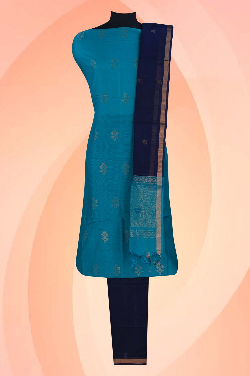 Image of Unstitched Suit Set Fabric (3 Pcs Set)