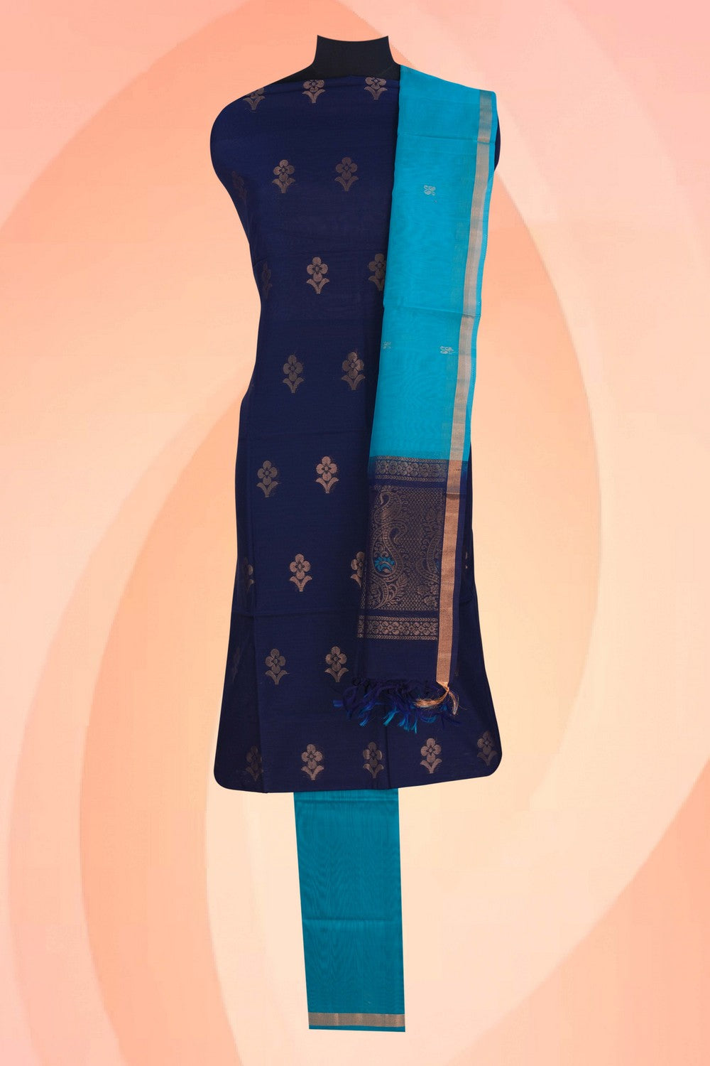 Image of Unstitched Suit Set Fabric (3 Pcs Set)