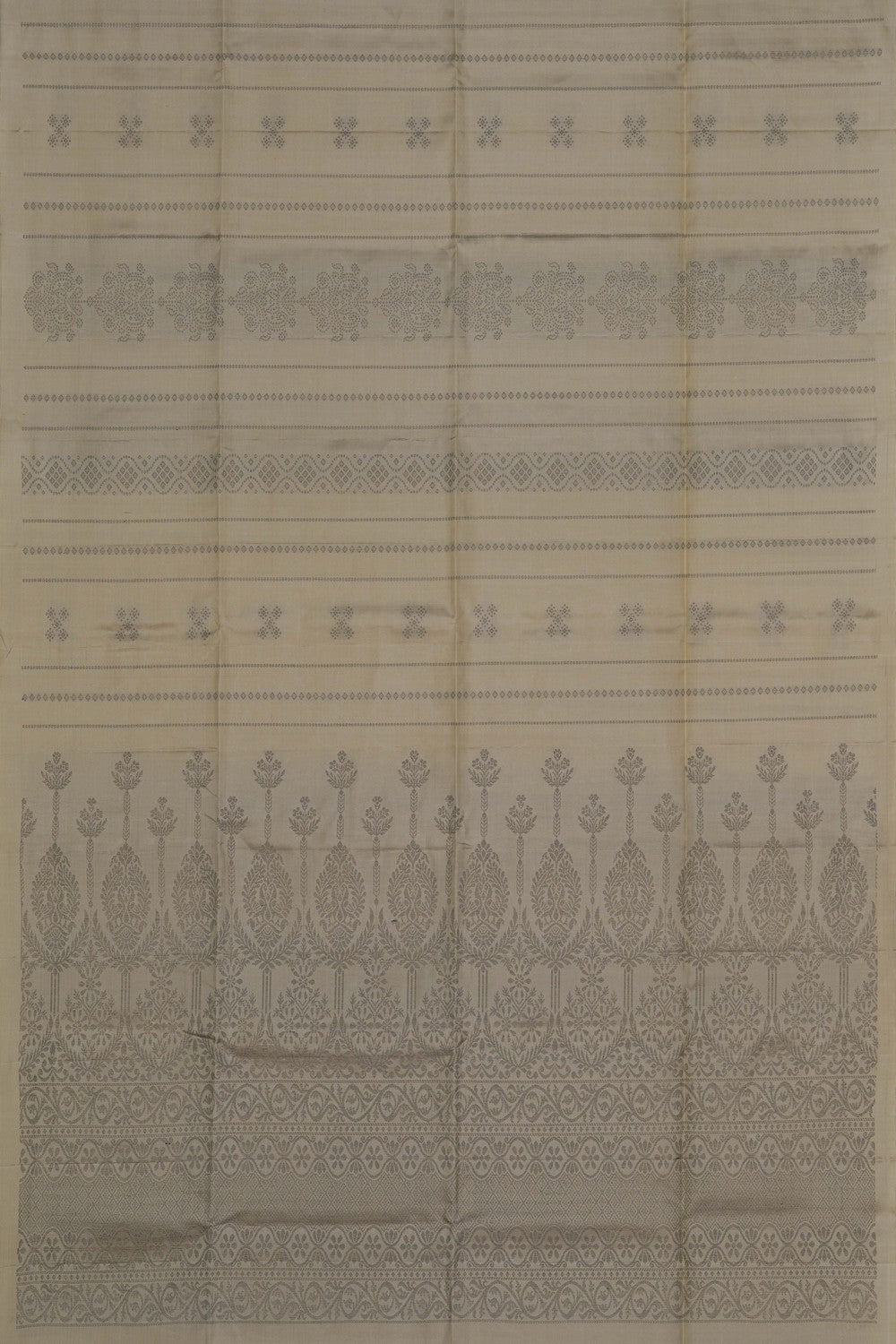 Image of South Silk Cream Saree