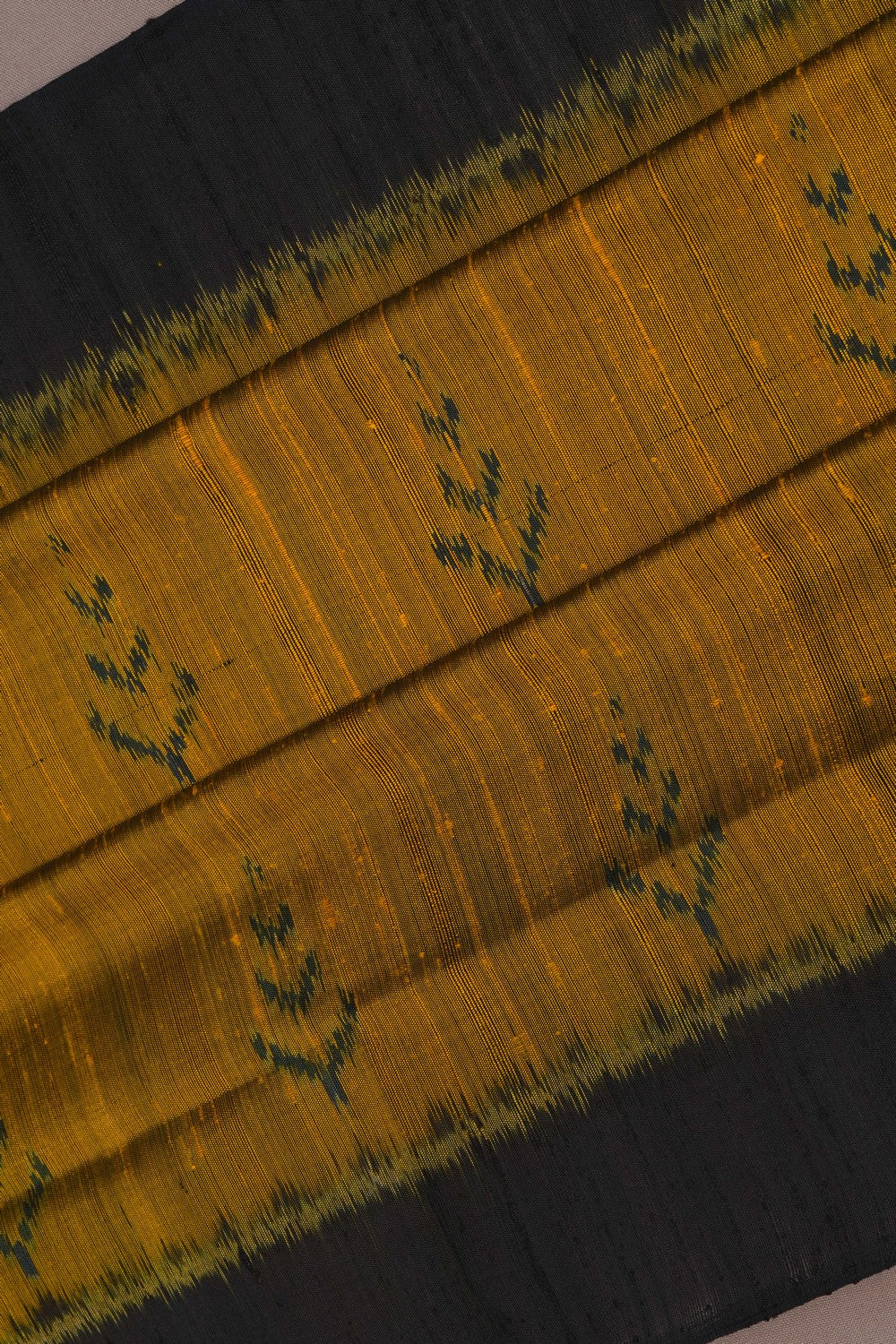 Image of Rajkot Silk Moss Green Saree