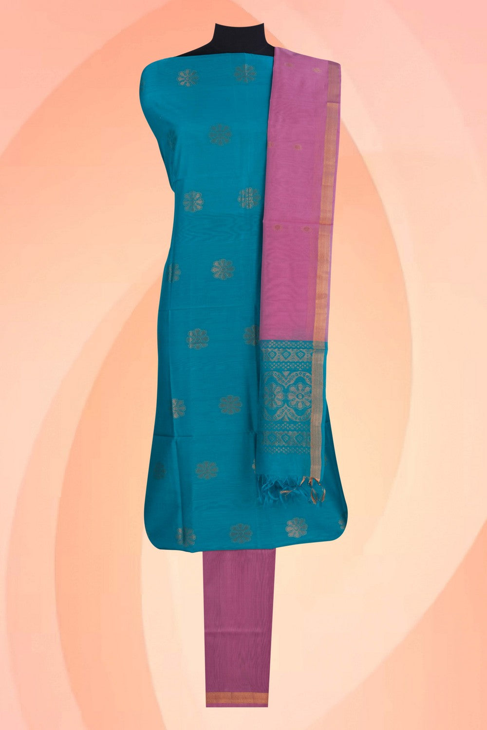 Image of Unstitched Suit Set Fabric (3 Pcs Set)