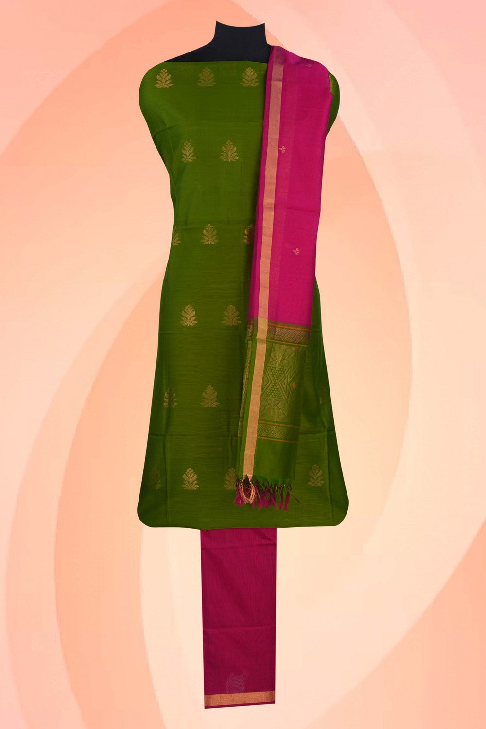 Image of Unstitched Suit Set Fabric (3 Pcs Set)