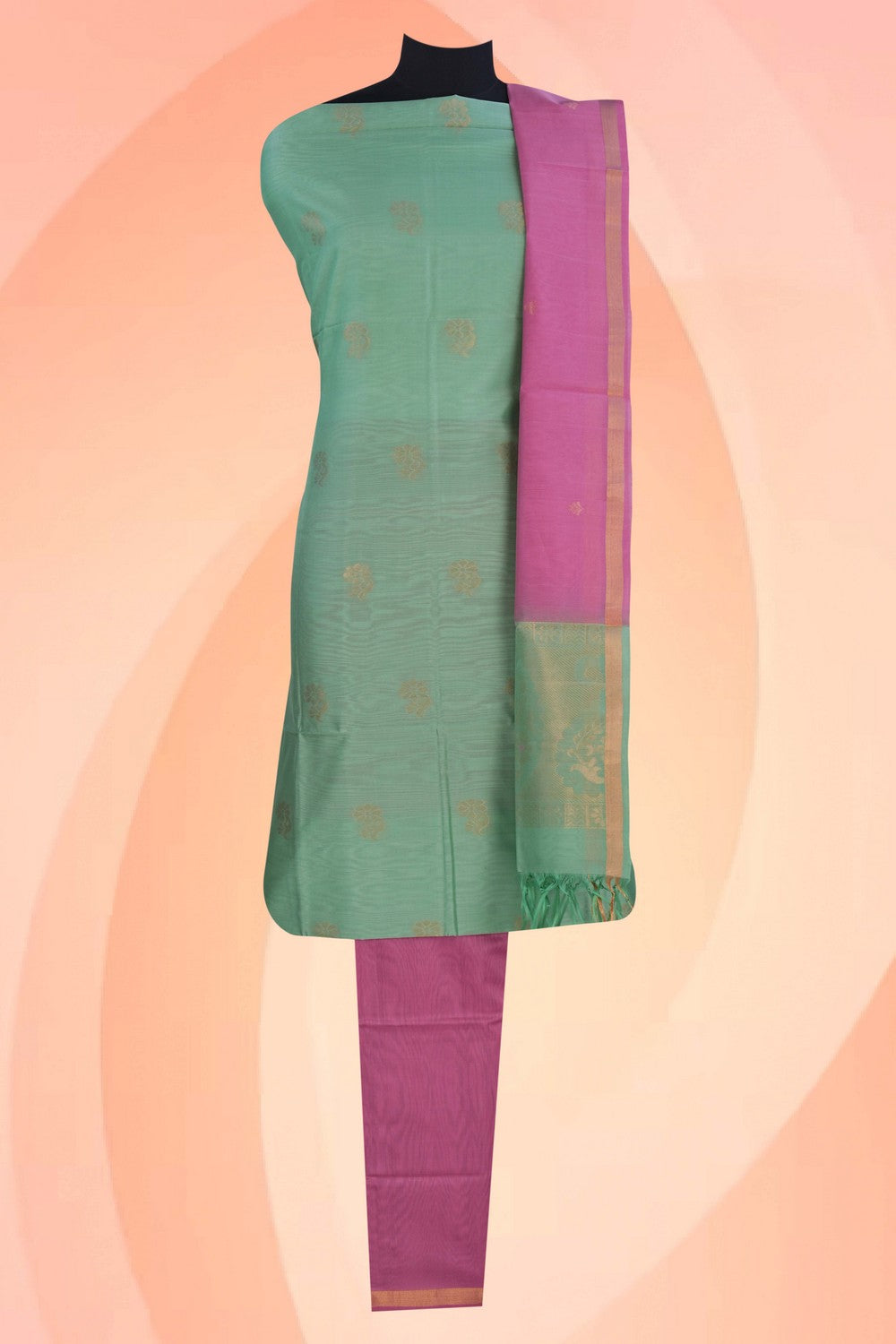 Image of Unstitched Suit Set Fabric (3 Pcs Set)