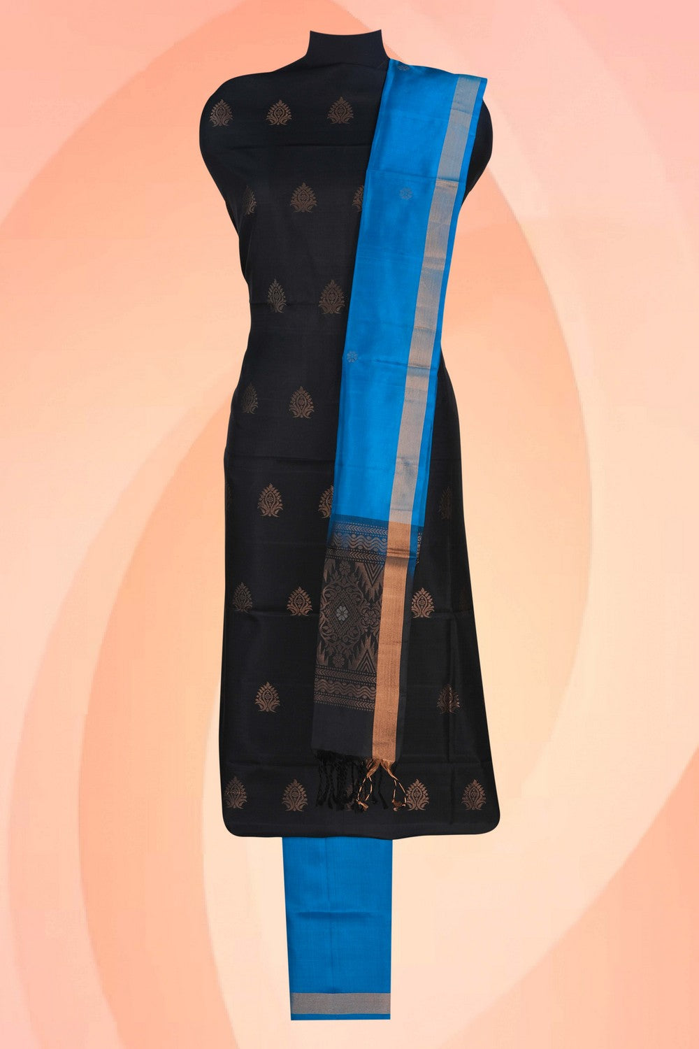 Image of Unstitched Suit Set Fabric (3 Pcs Set)