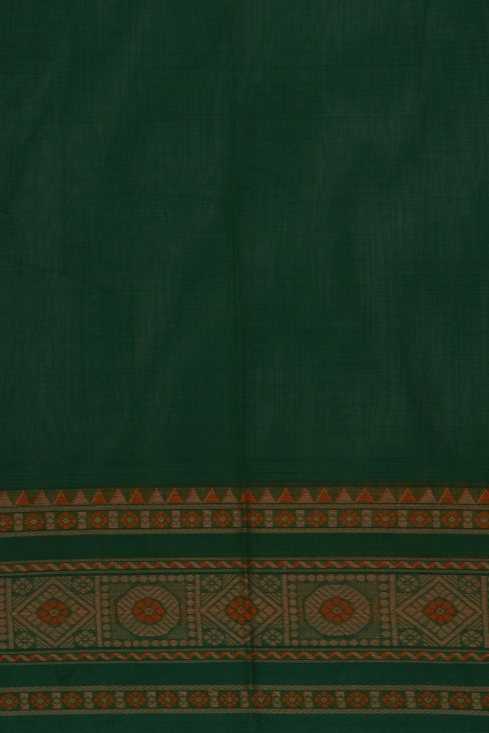 Image of Kanchi Cotton Purple Saree