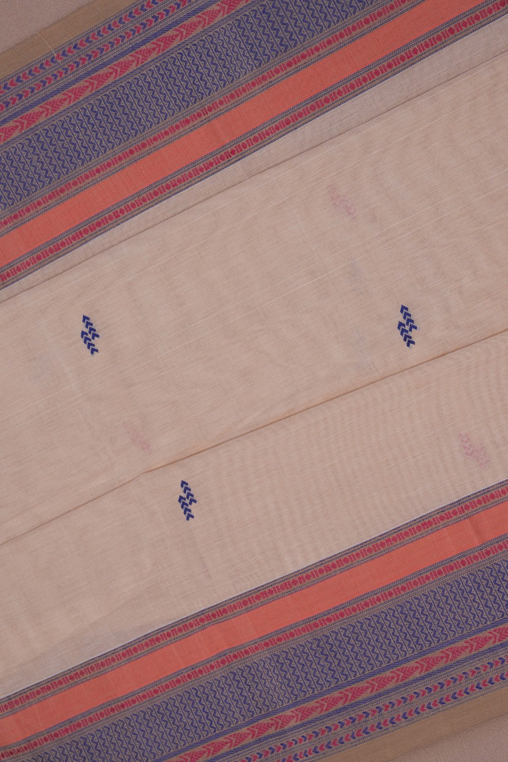 Image of Kanchi Cotton Off-White Saree