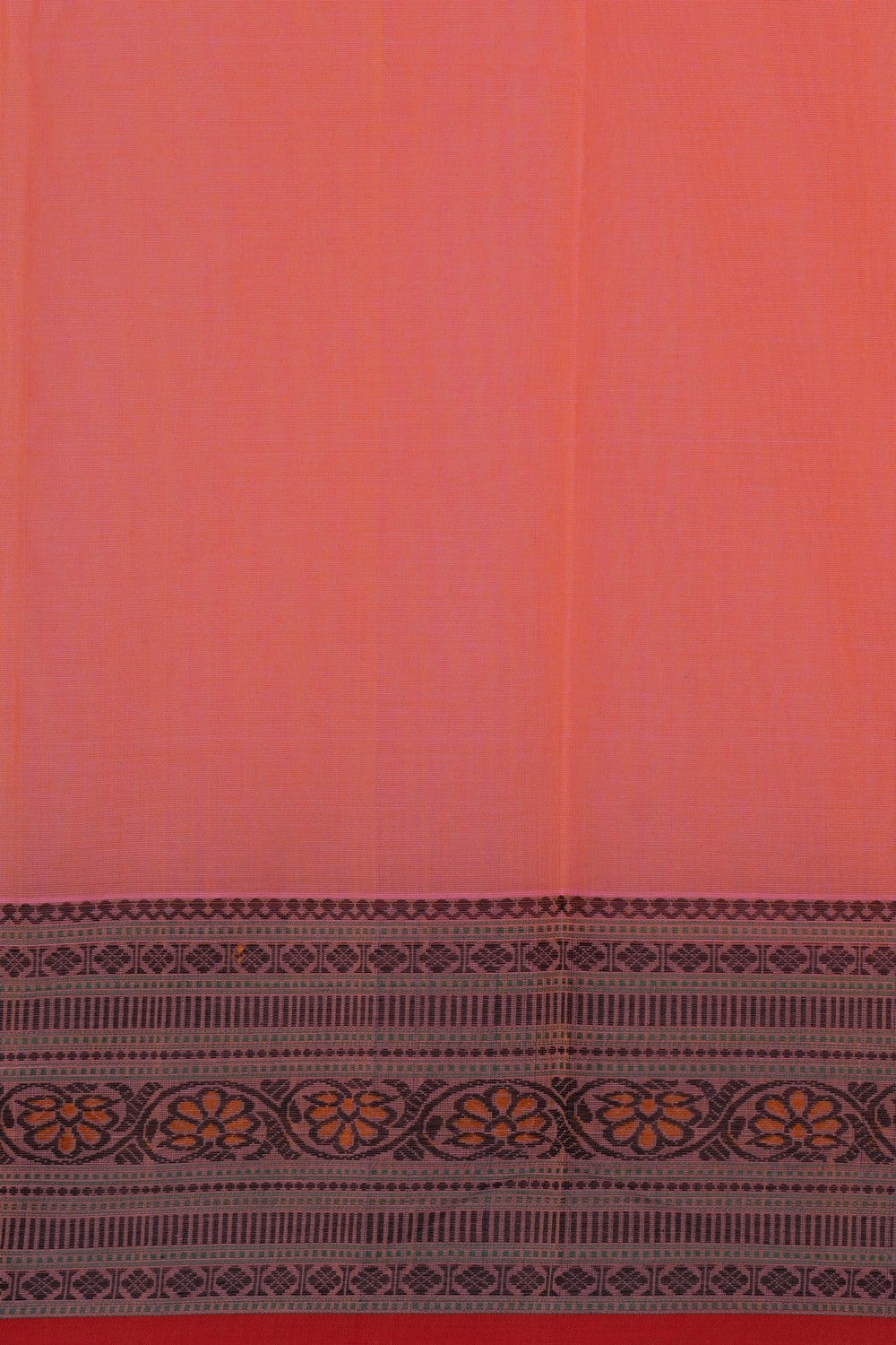Image of Kanchi Cotton Pink Saree