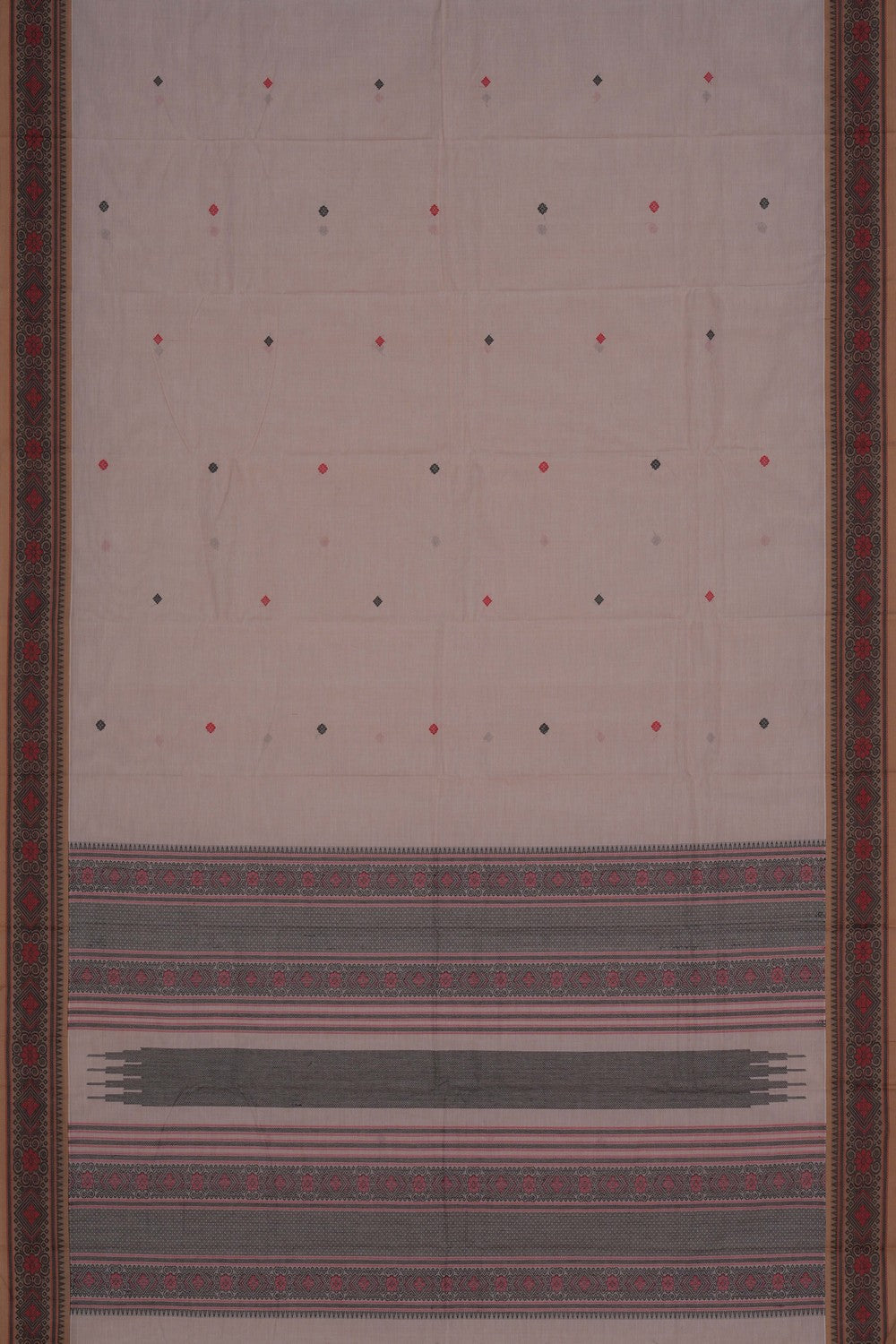 Image of Kanchi Cotton Off-White Saree