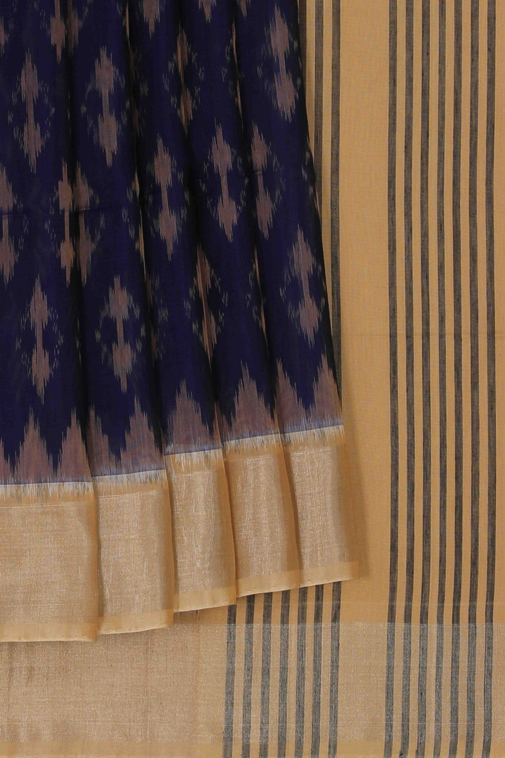 South Cotton Silk Ikat Saree