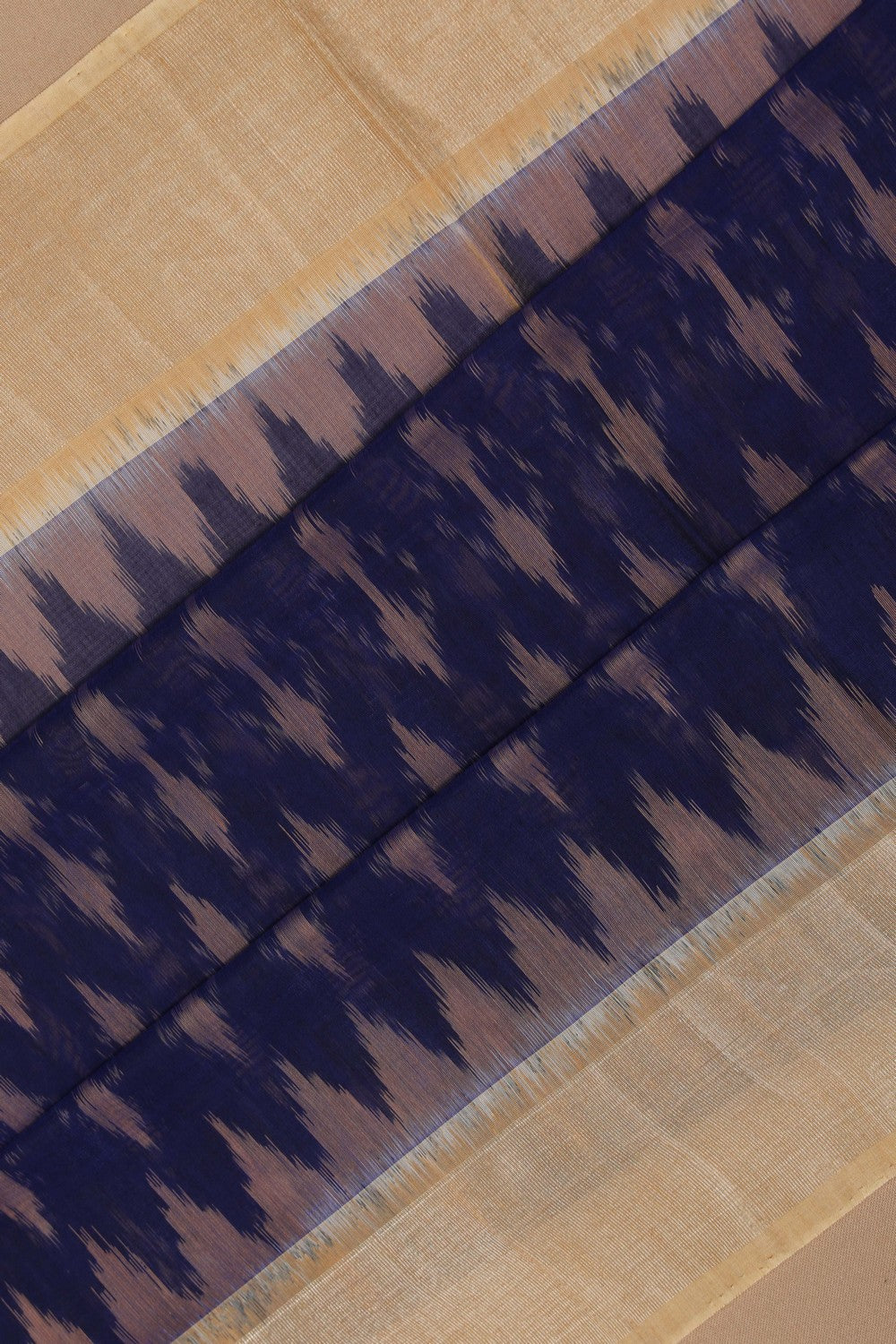 Image of South Cotton Silk Ikat Saree