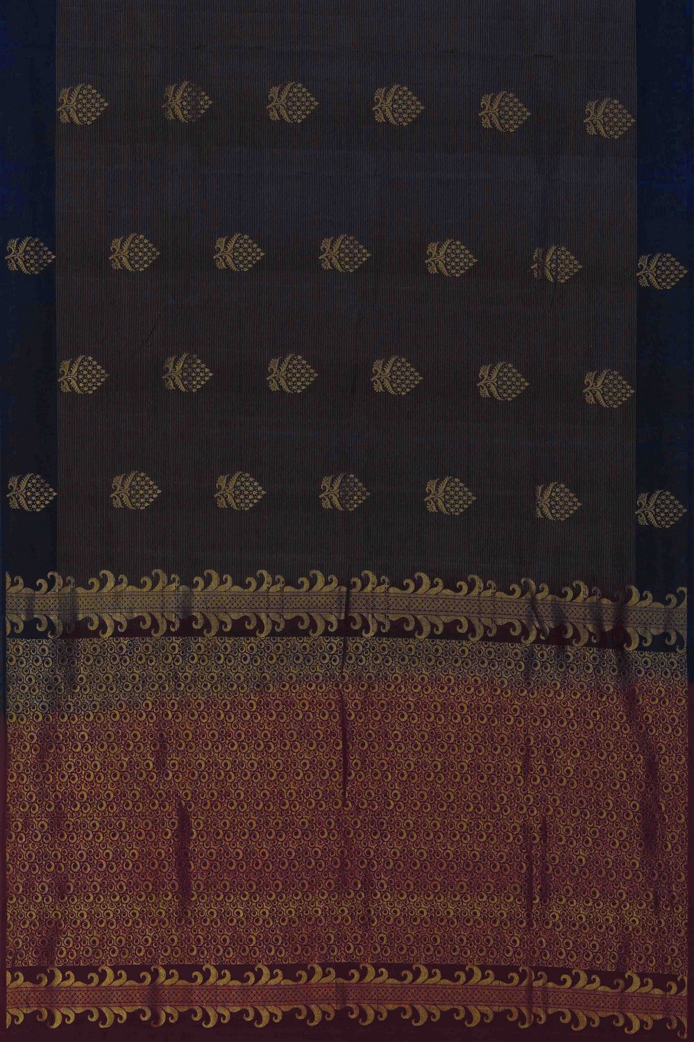 Image of South Silk Purple Saree