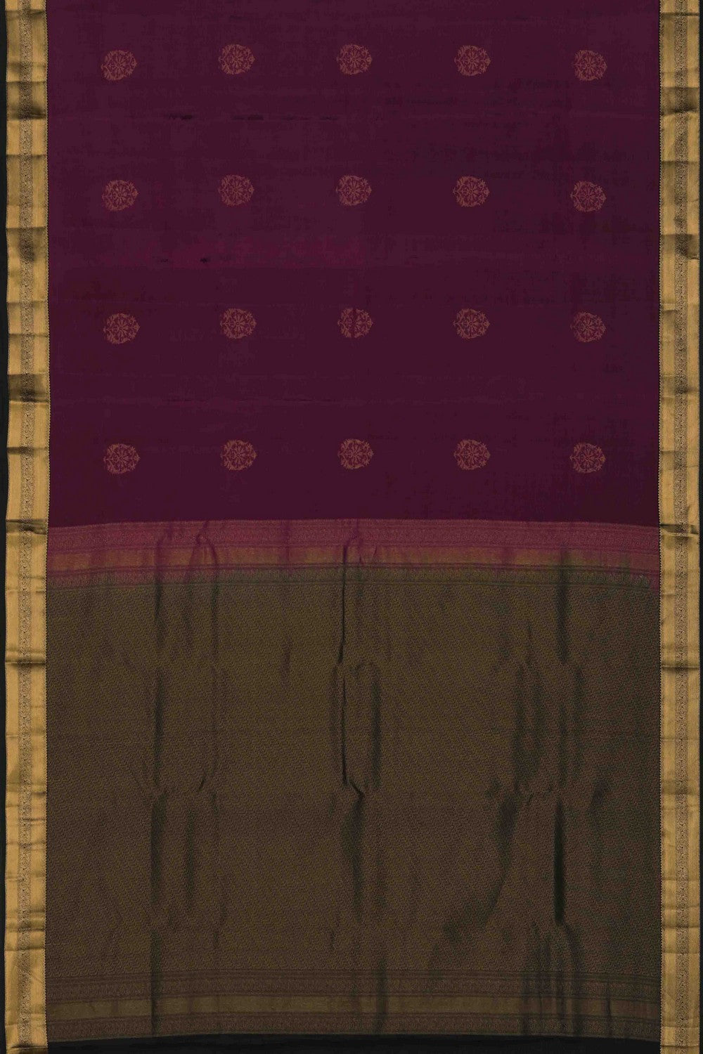 Image of South Silk Purple Saree