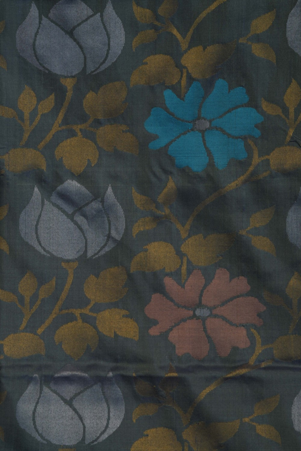 Image of Uppada Silk Green Saree