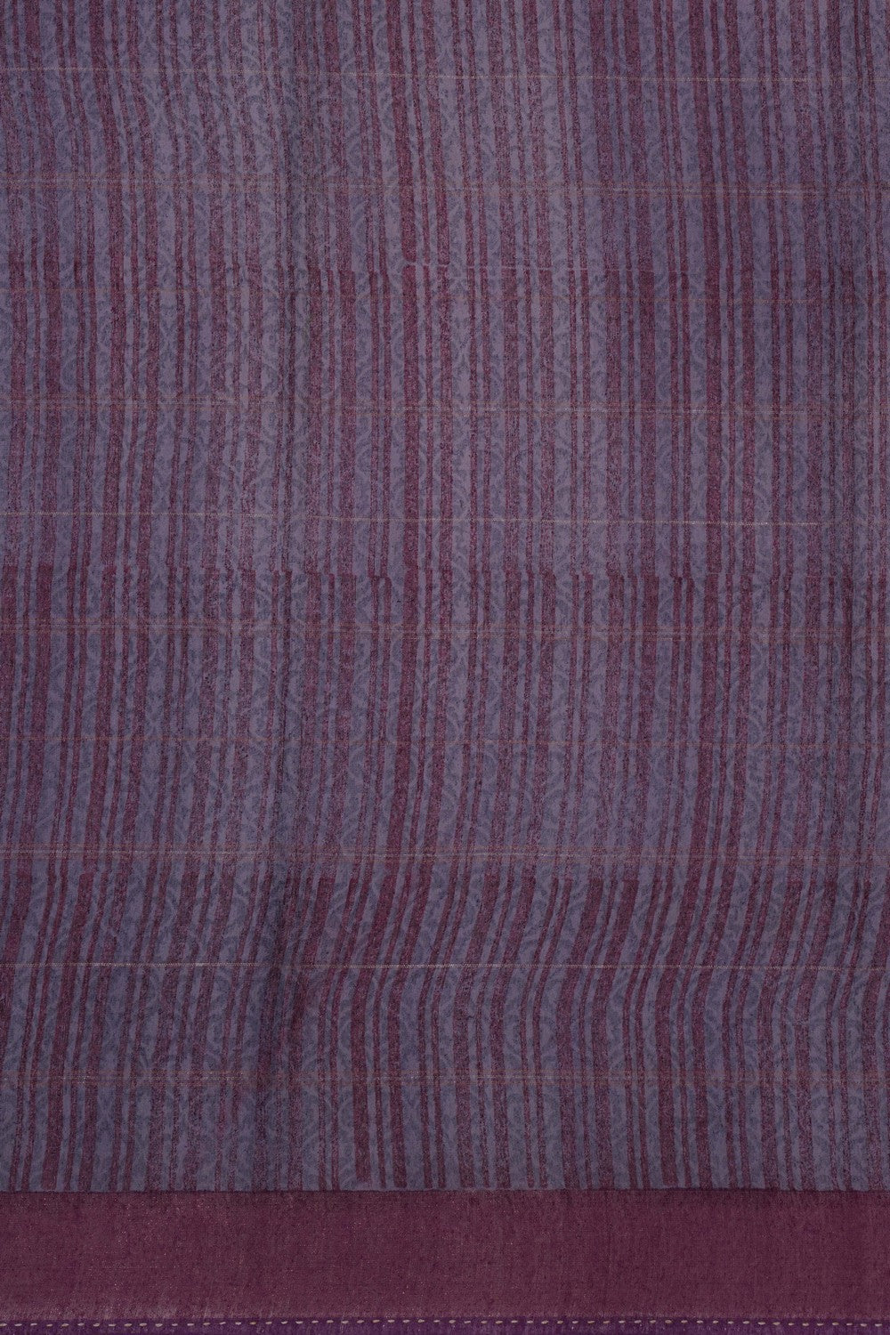 Image of A Tussar Embroidery Grey Saree