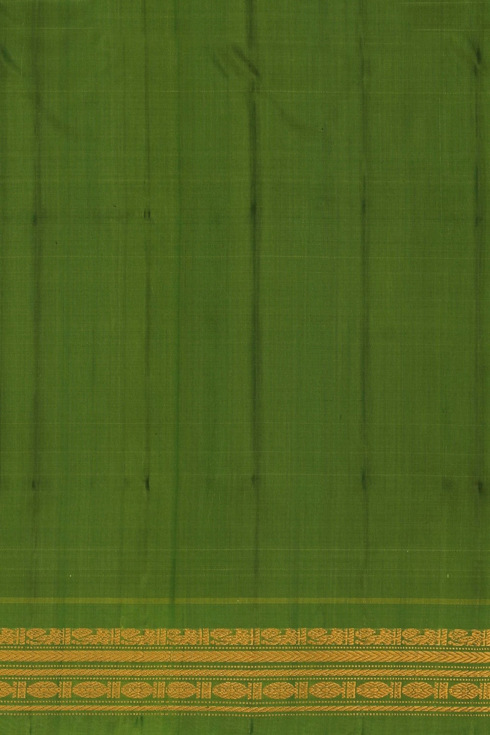 Image of Gadwal Silk Kattam Indigo Blue Saree