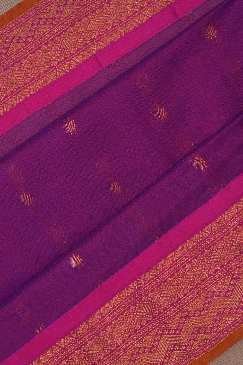 Image of Gadwal Cotton Silk Saree