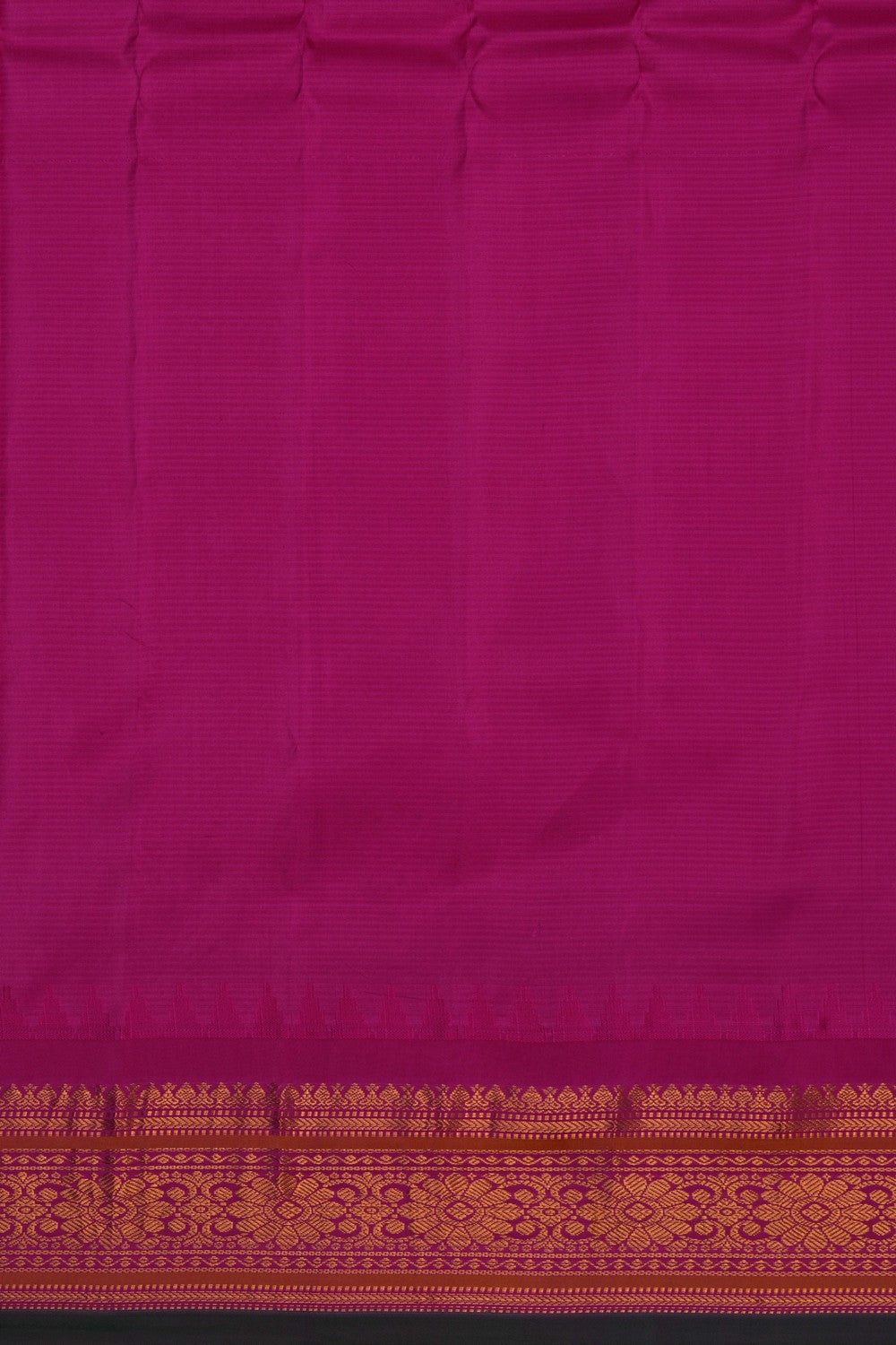 Image of Gadwal Silk Mint Green Saree