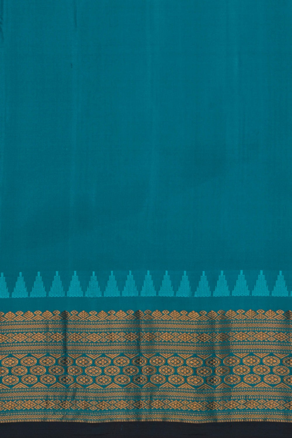 Gadwal Silk Red Saree