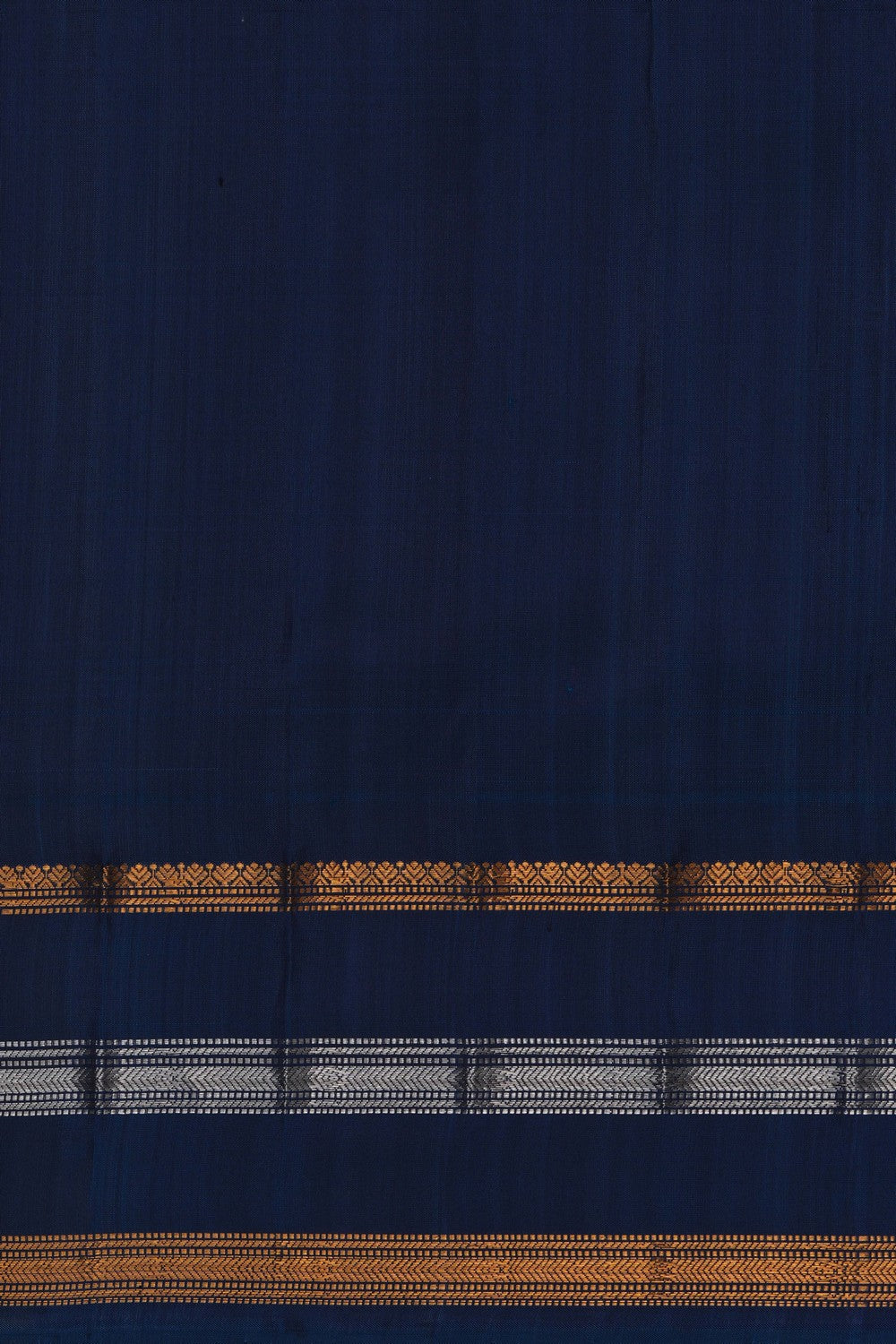 Image of Gadwal Silk Kattam Pista Green Saree