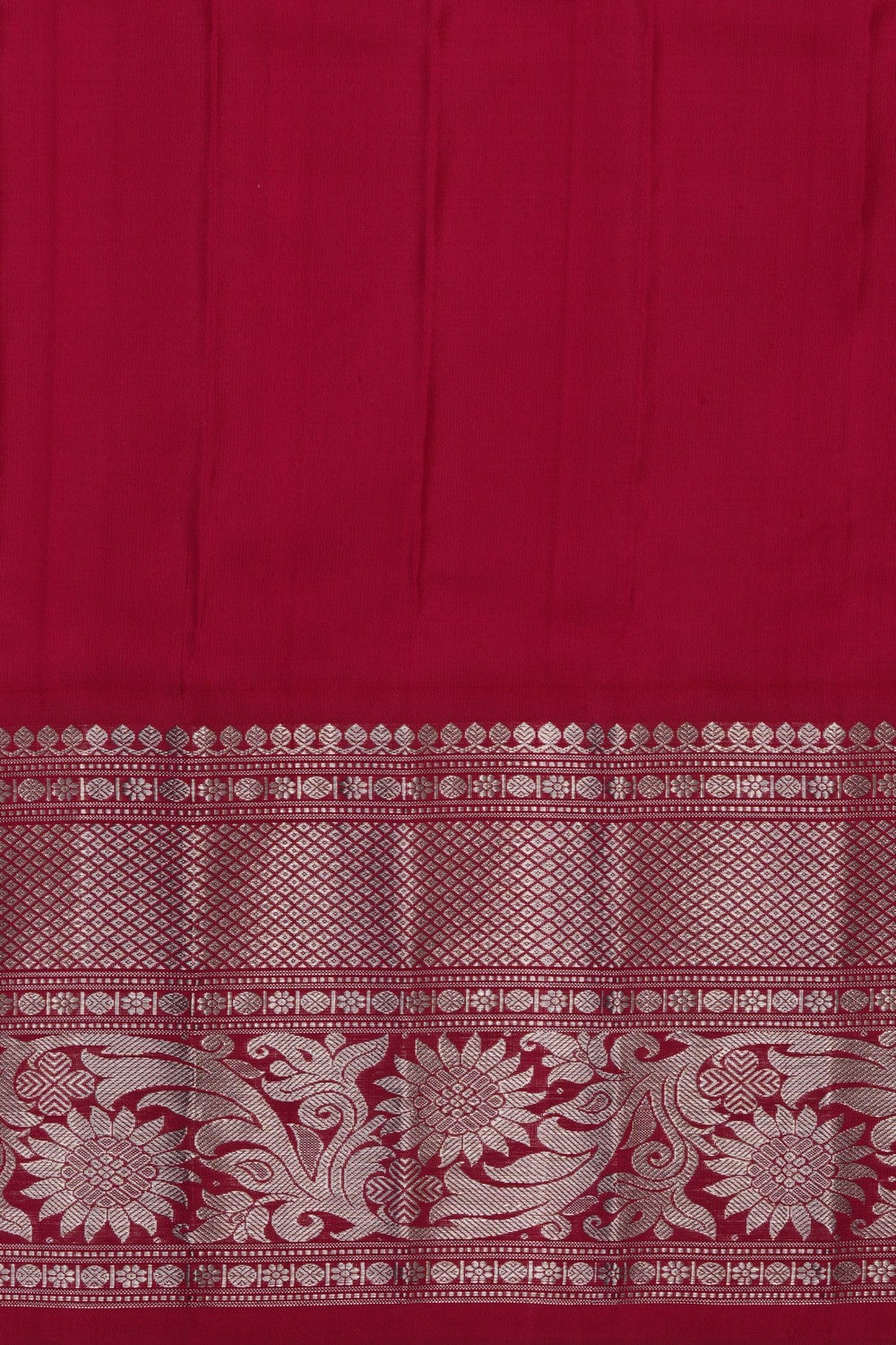 Gadwal Silk Teal Green Saree