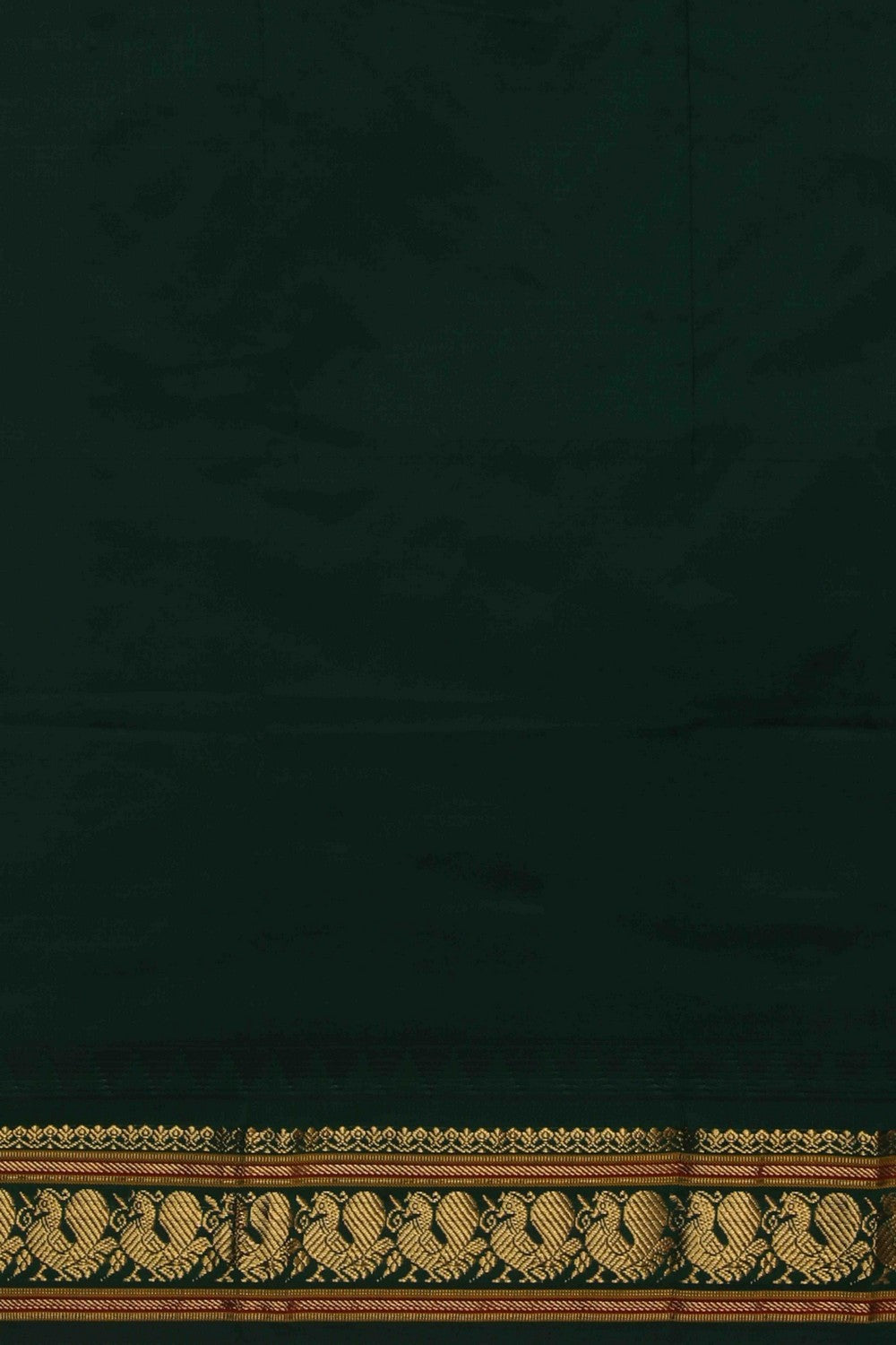 Image of Narayanpet Silk Orange Saree