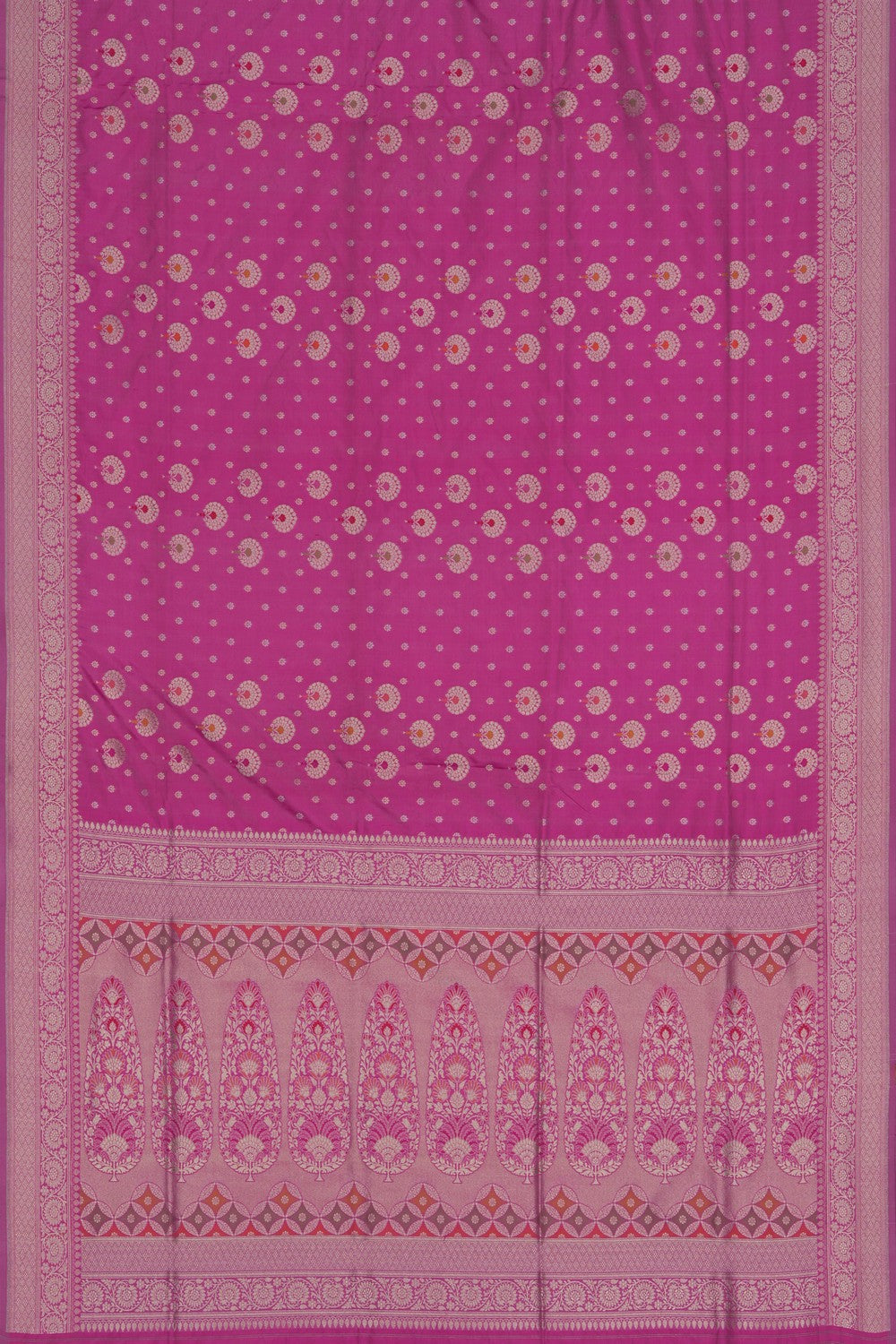 Banarasi Tissue Silk Purple Saree