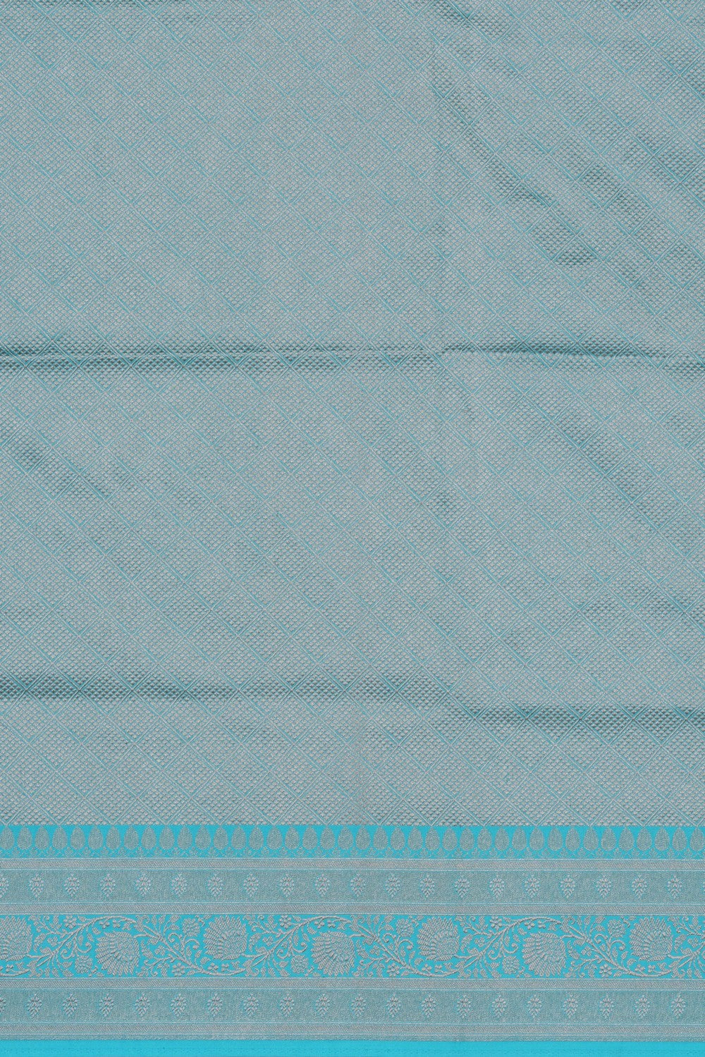 Banarasi Brocade Blue Saree