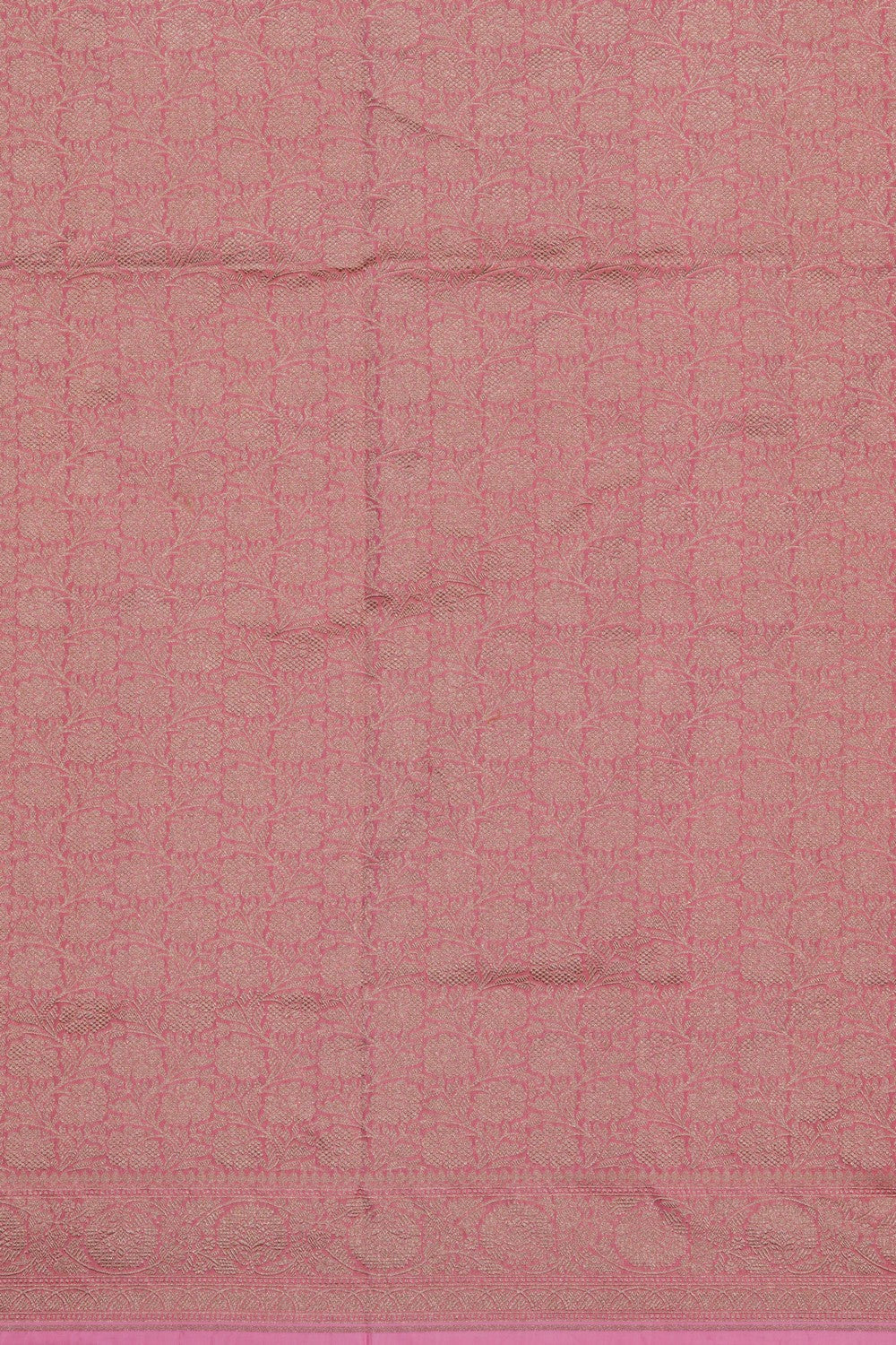 Banarasi Tissue Silk Pink Saree