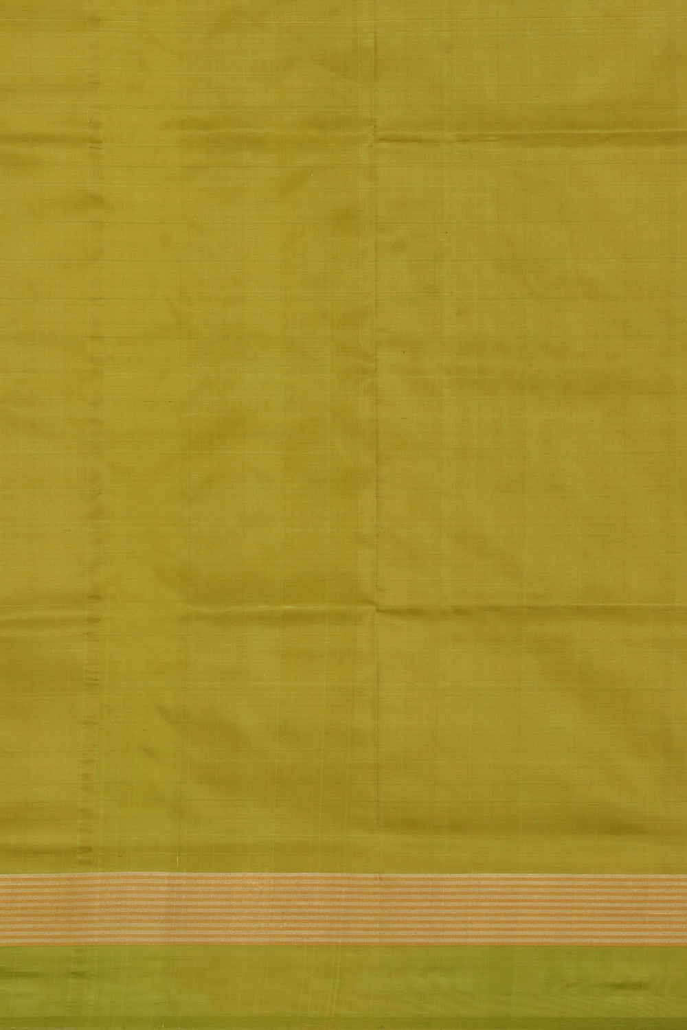 Image of Uppada Silk Kattam Yellow Saree