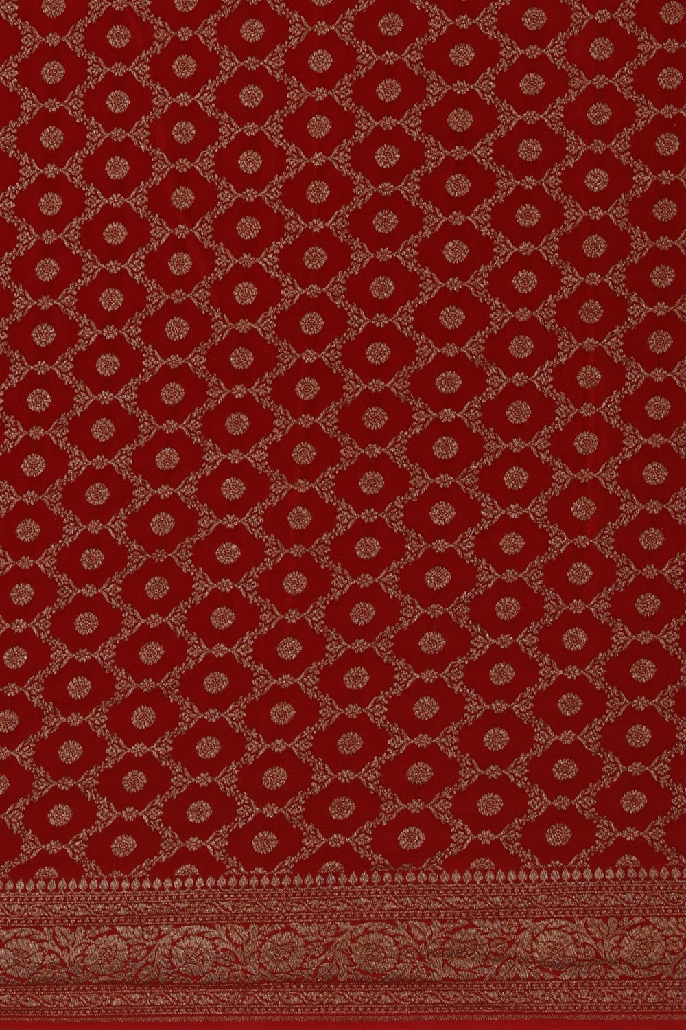 Image of Banarasi Crepe Beige Saree