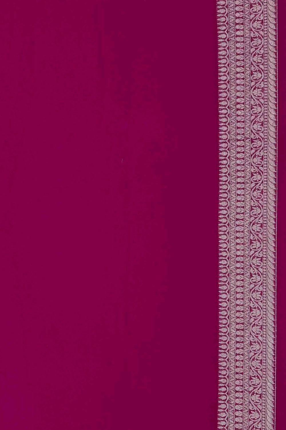 Image of Banarasi Georgette Pink Saree