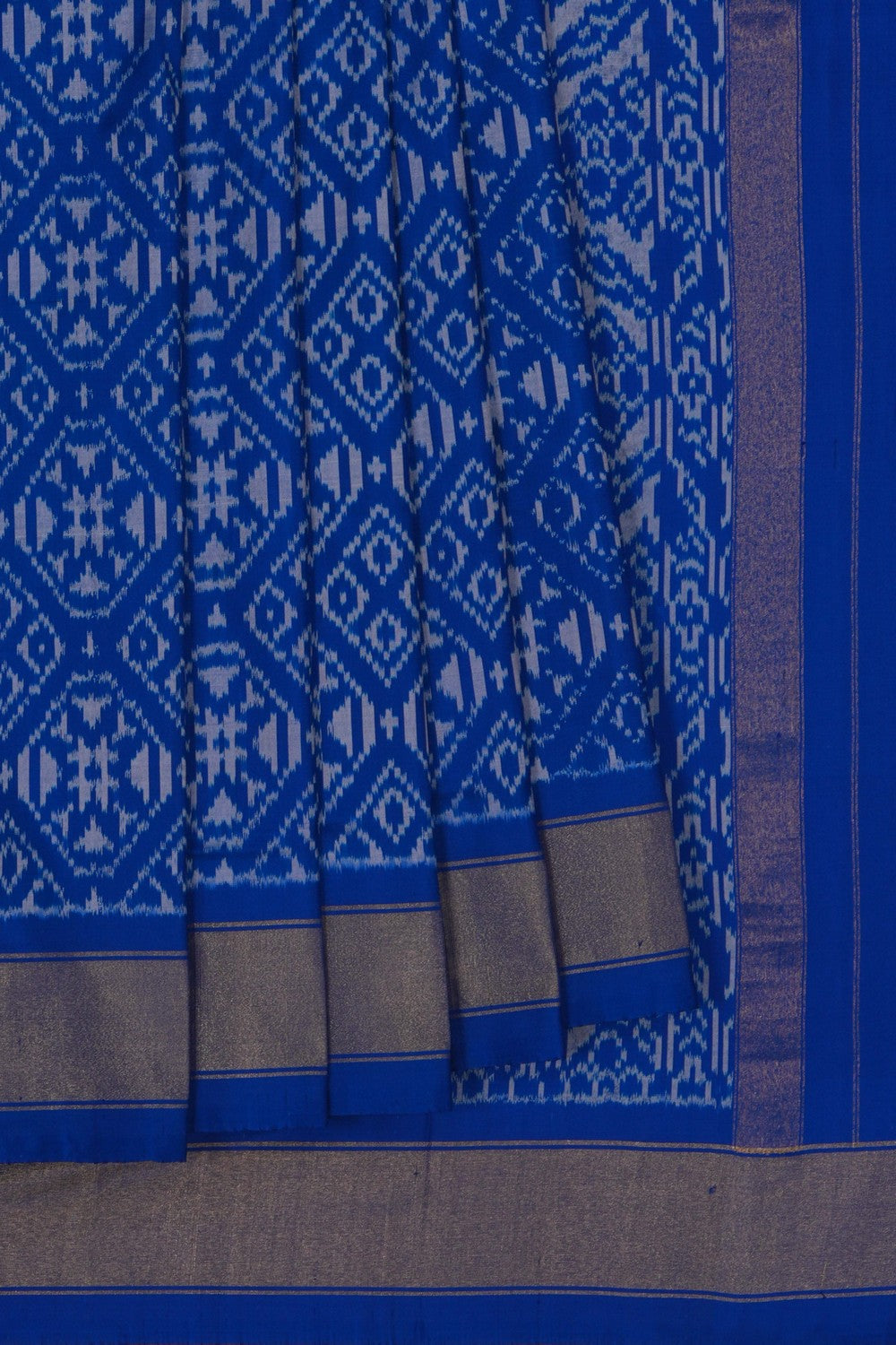Image of Pochampally Ikat Silk Saree