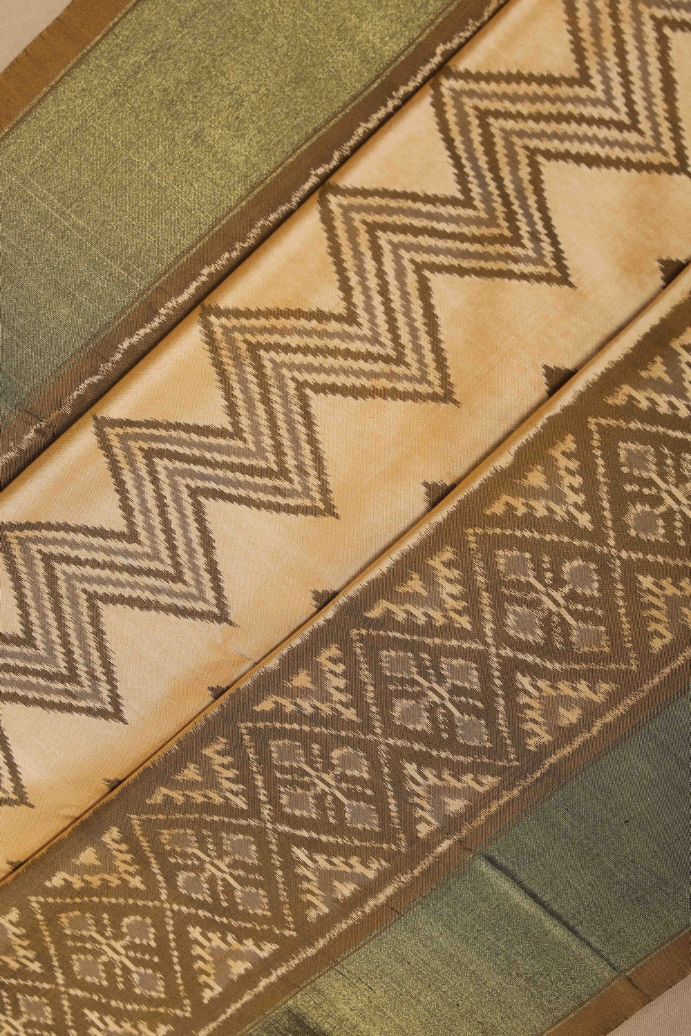 Pochampally Ikat Silk Saree