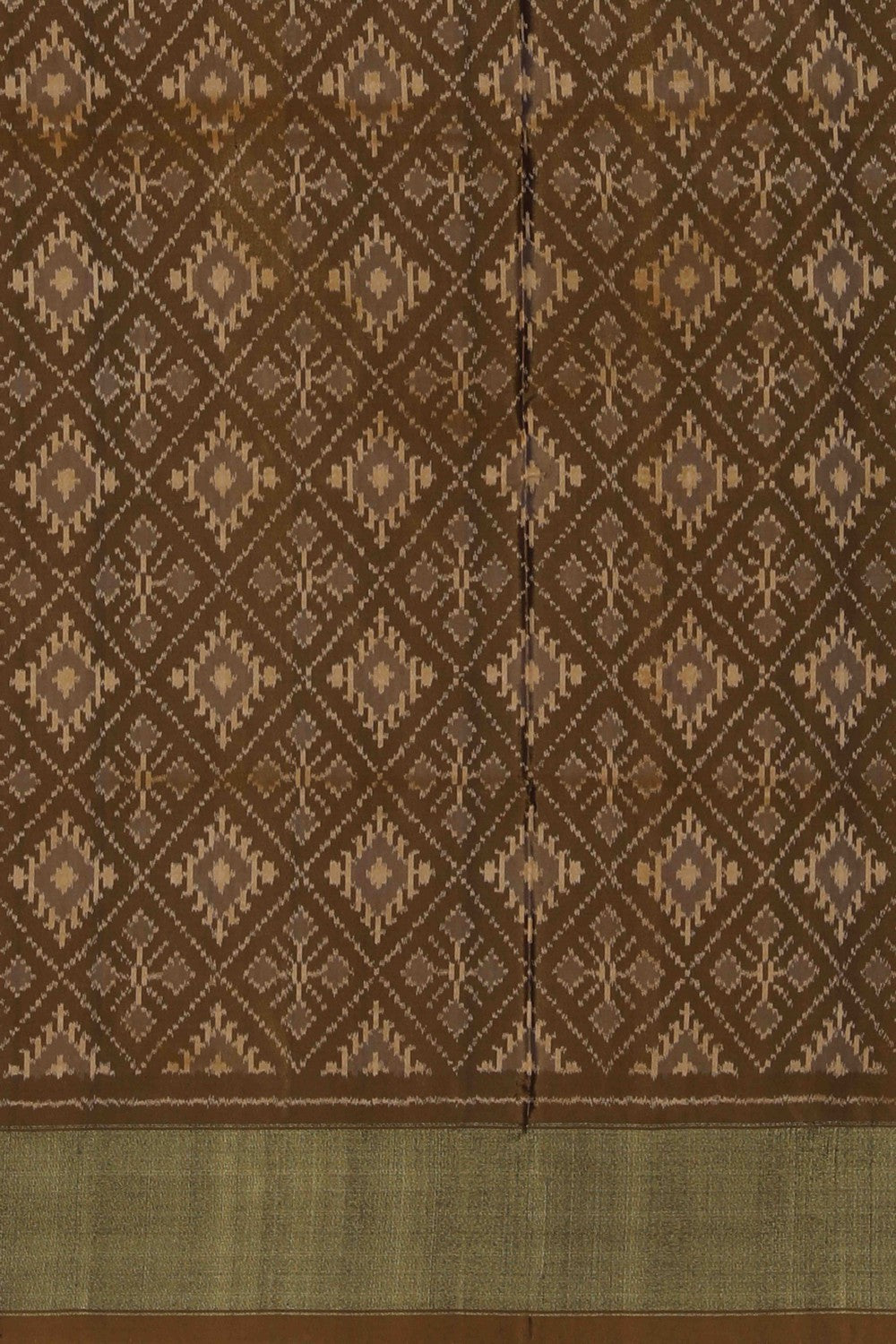 Image of Pochampally Ikat Silk Saree