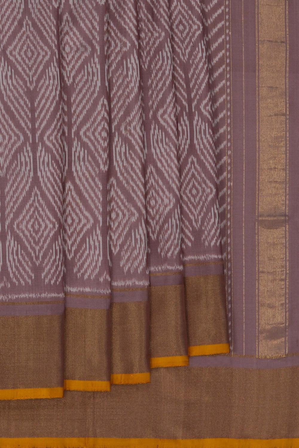 Image of Pochampally Ikat Silk Saree