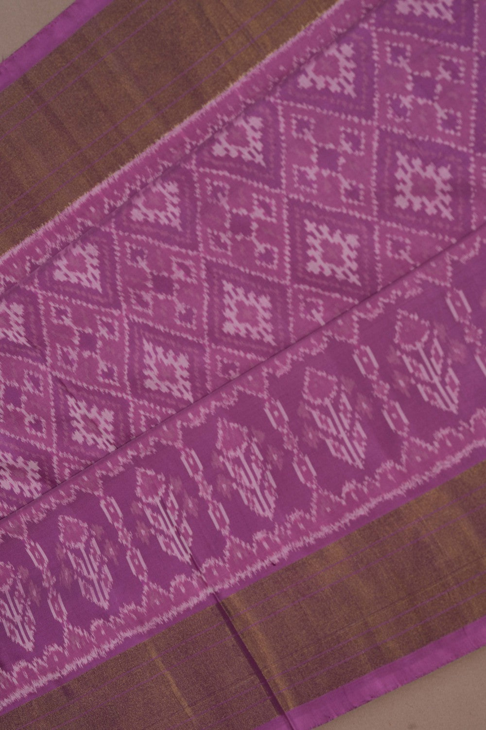 Pochampally Ikat Silk Saree