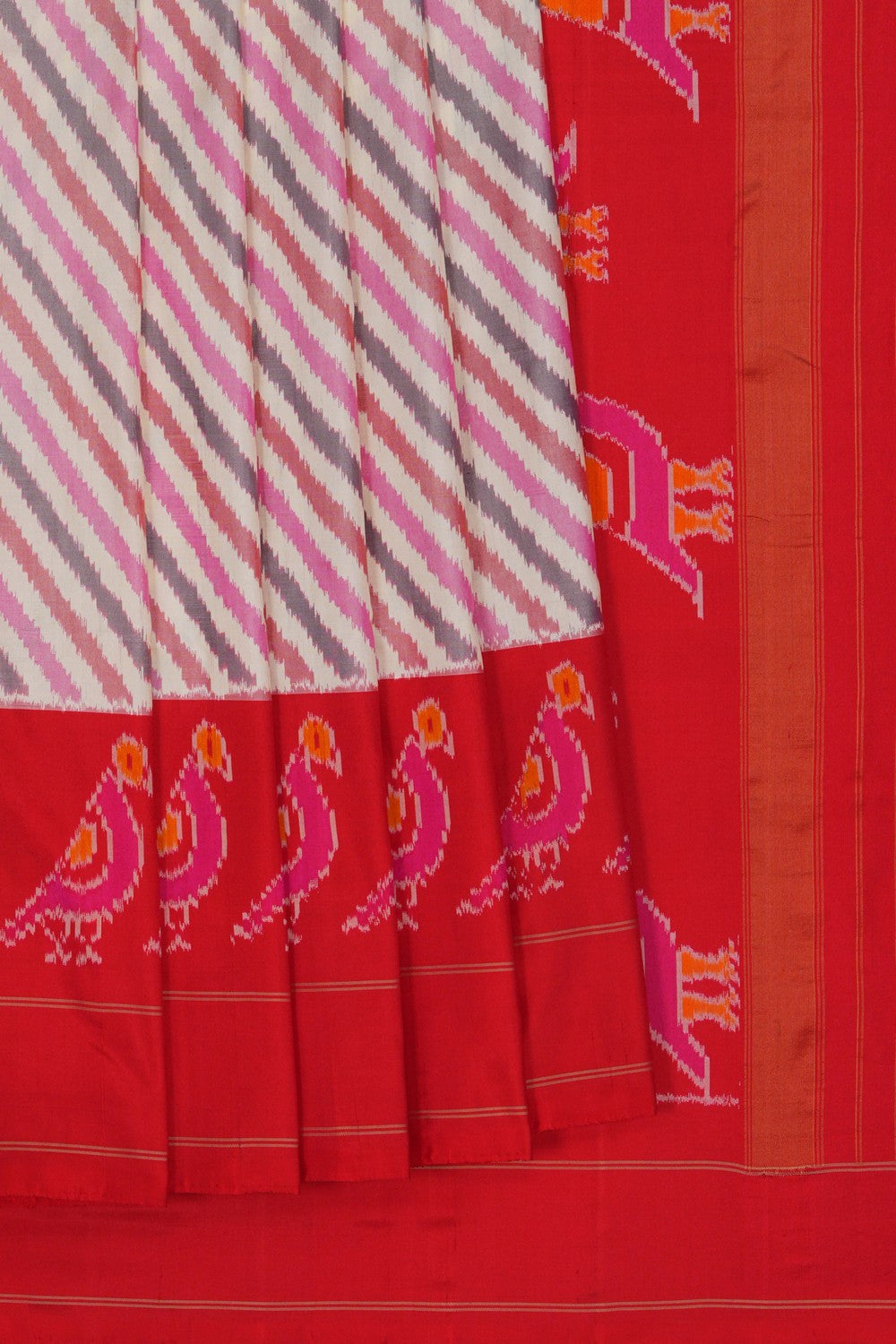 Pochampally Ikat Silk Saree