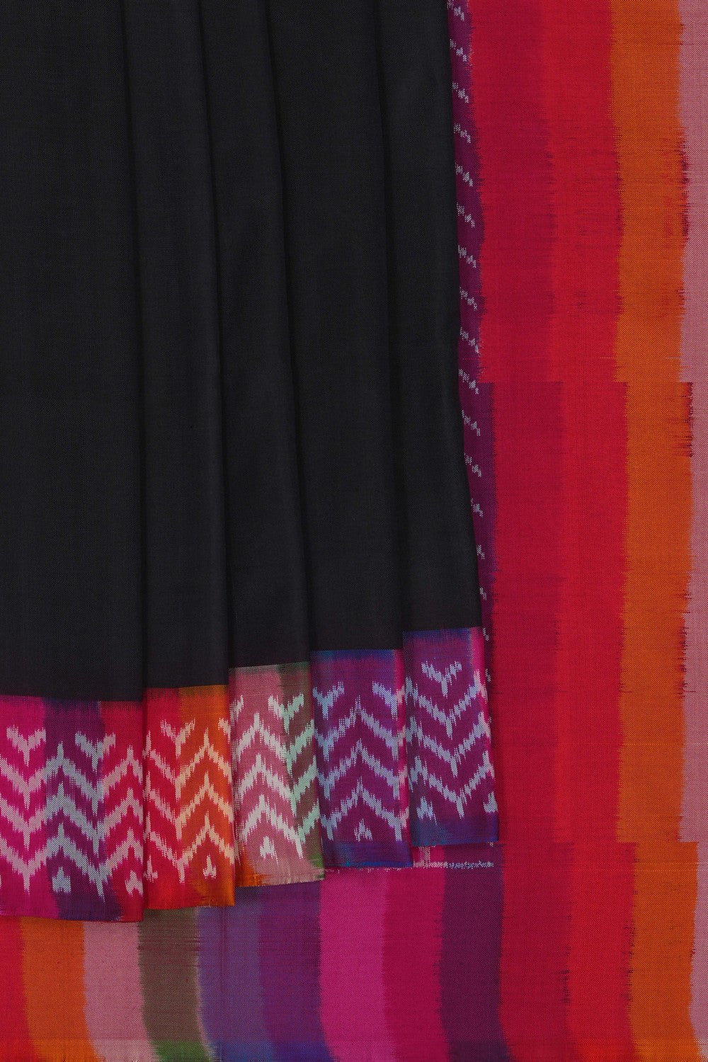 Image of Pochampally Ikat Silk Saree